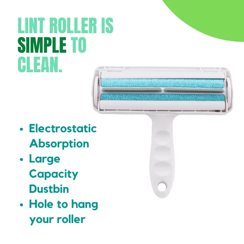 Reusable Pet Hair Remover Roller - Eco-Friendly Fur & Lint Cleaner product image (3)
