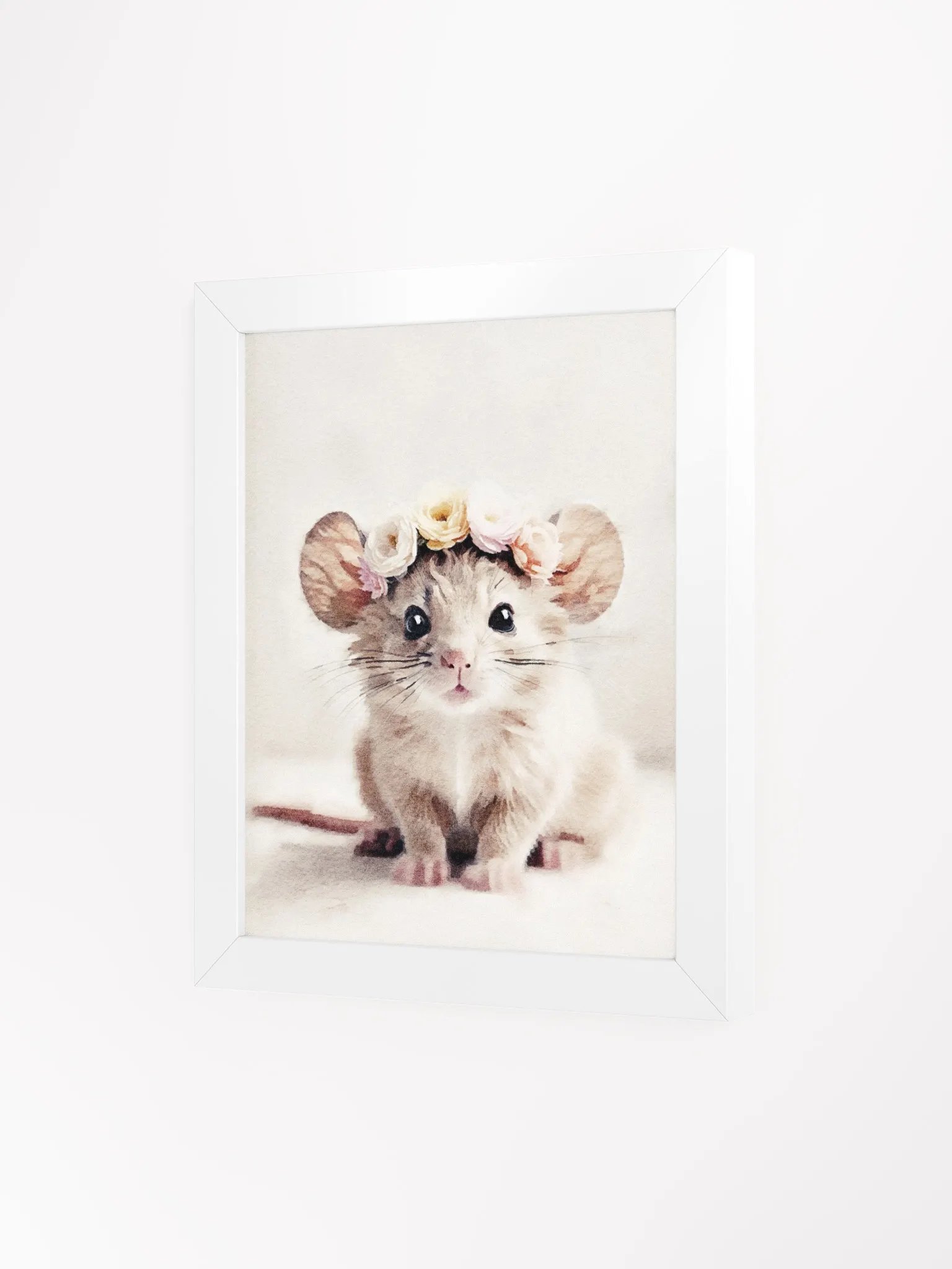 Little Mouse with Flower Crown product image (87)
