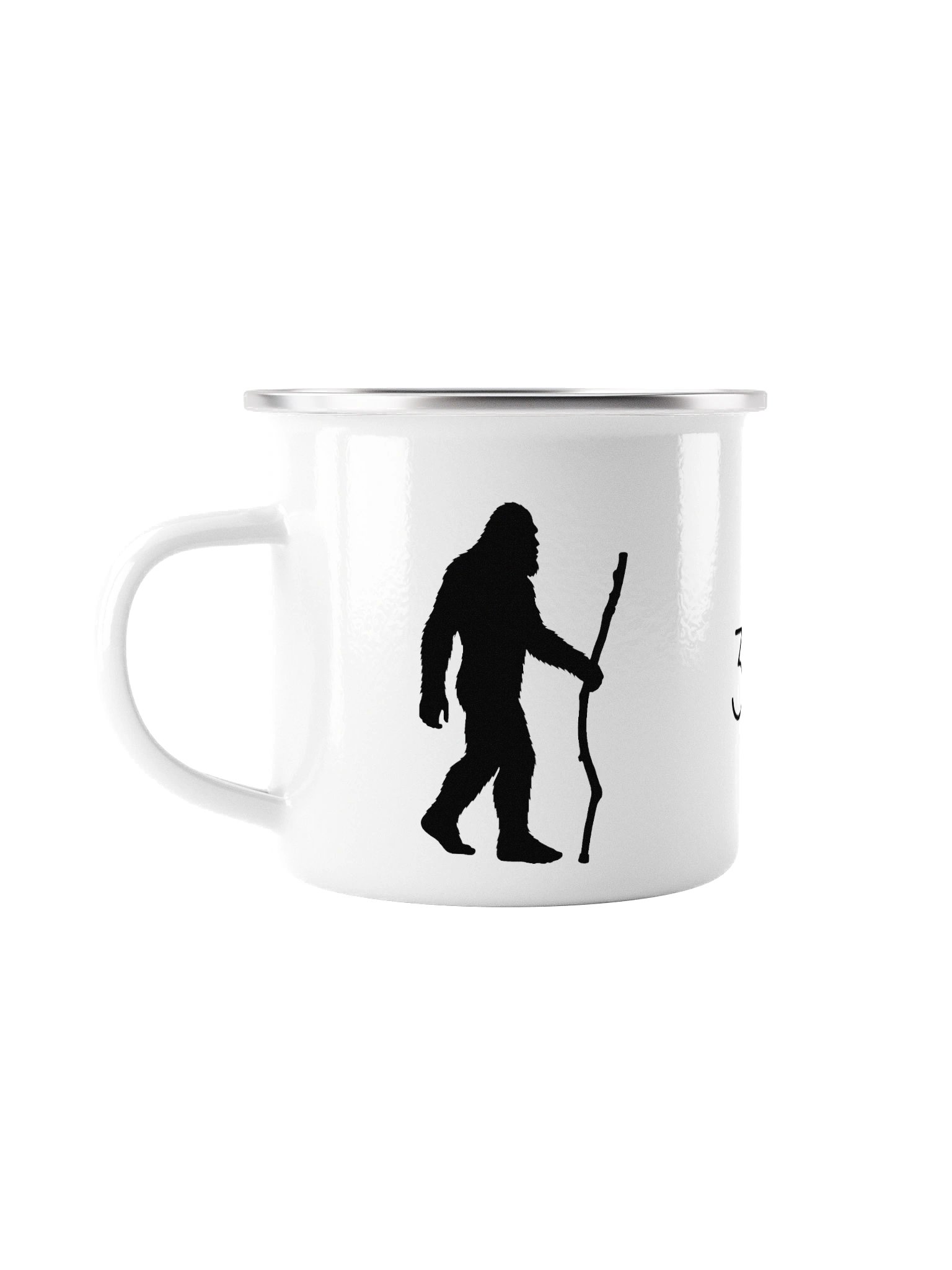 Sasquatch Stick-Walker Camp Mug | 12 oz. product image (1)