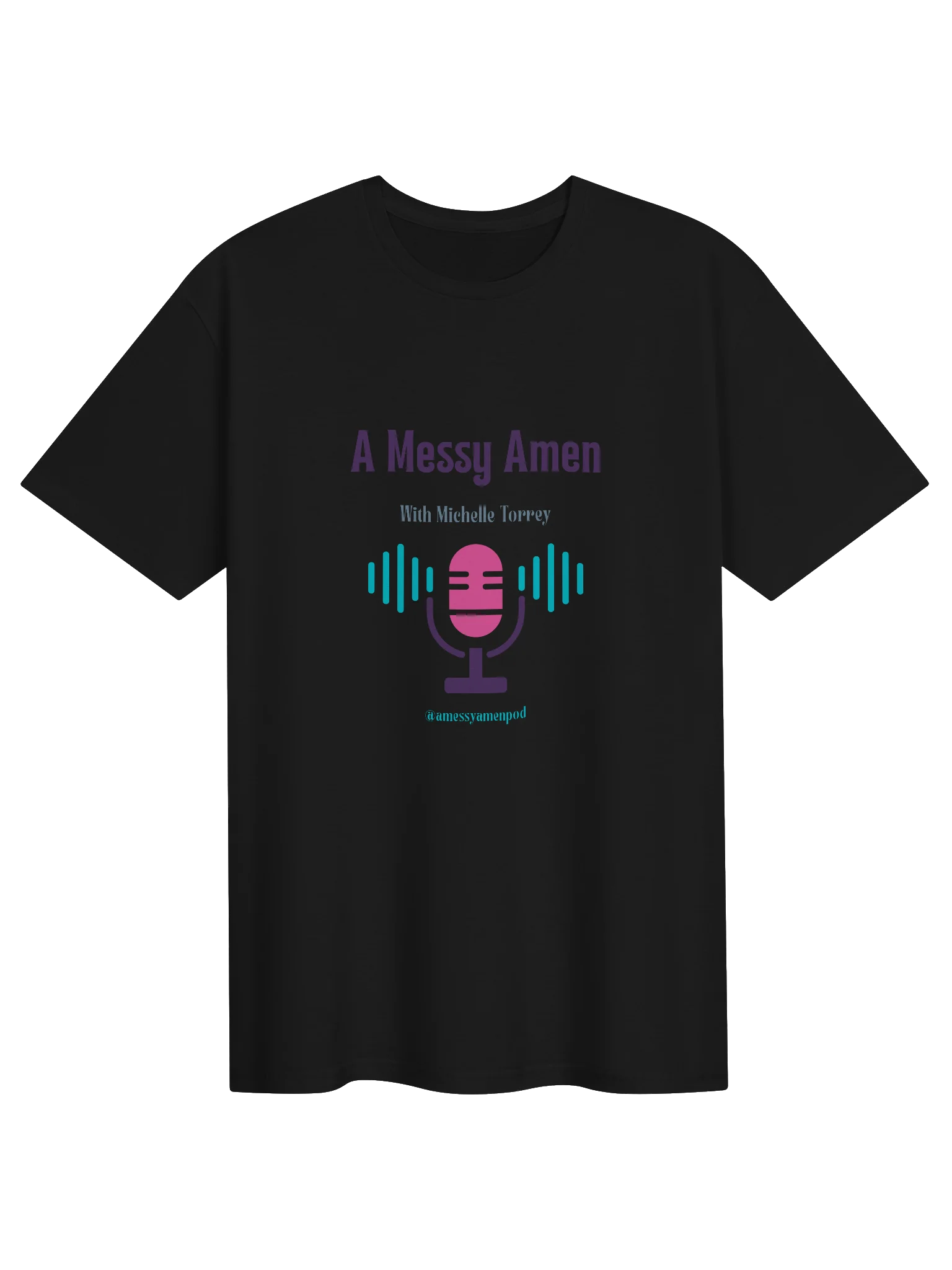 A Messy Amen Tee - Charcoal Grey product image (21)
