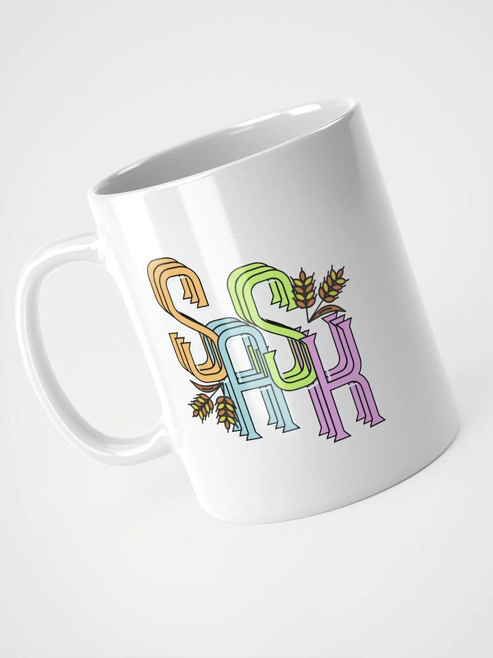 SASK Saskatoon Saskatchewan Wheat Stalks Mug product image (2)