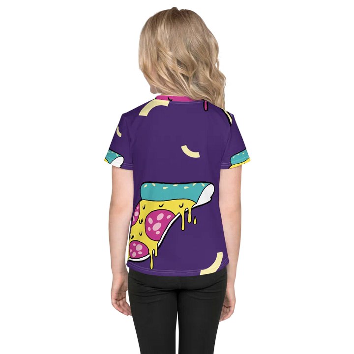 Melting Pizza Party Kids T-Shirt product image (2)