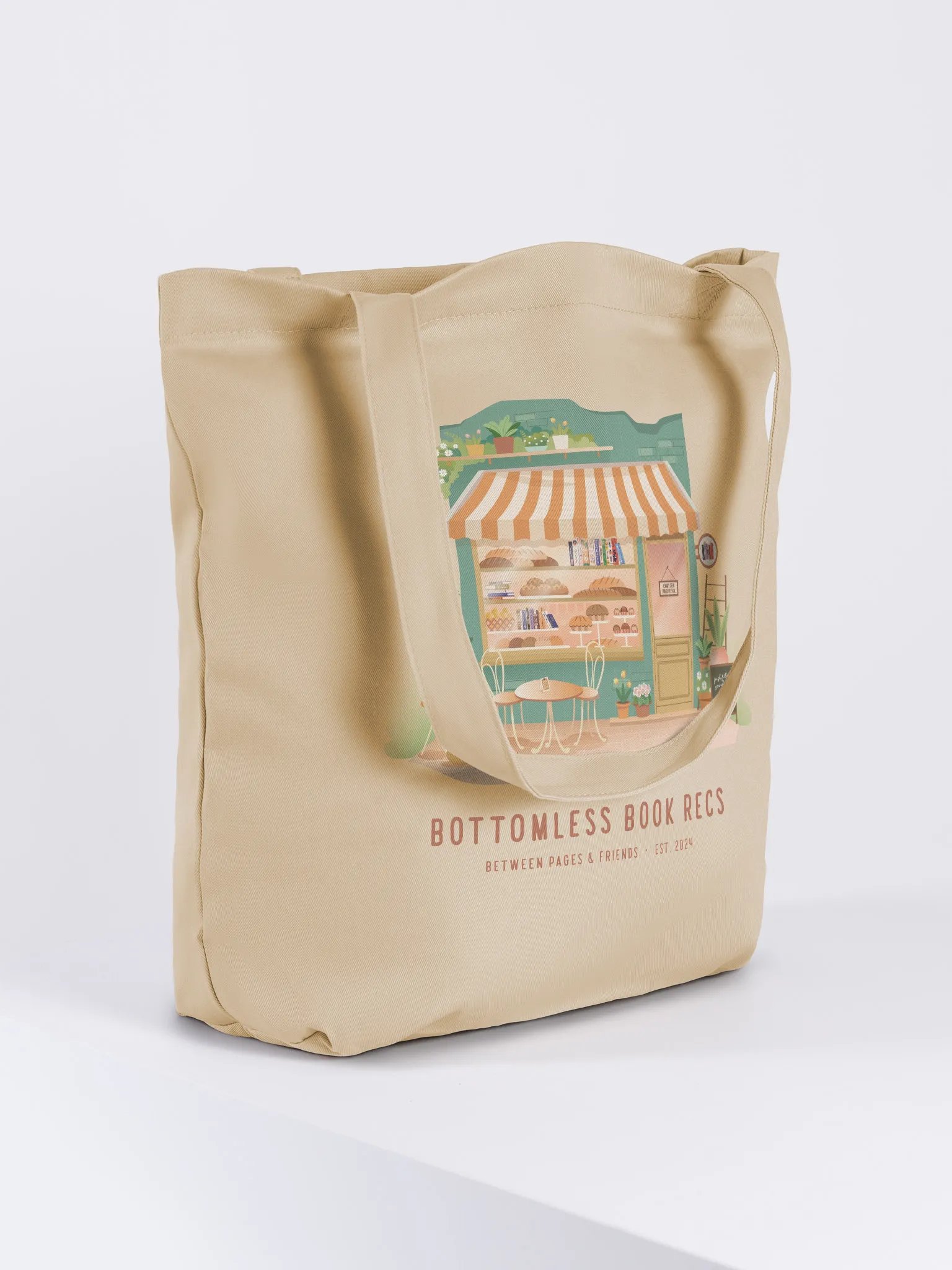 Bottomless Book Recs | Printed Tote product image (4)