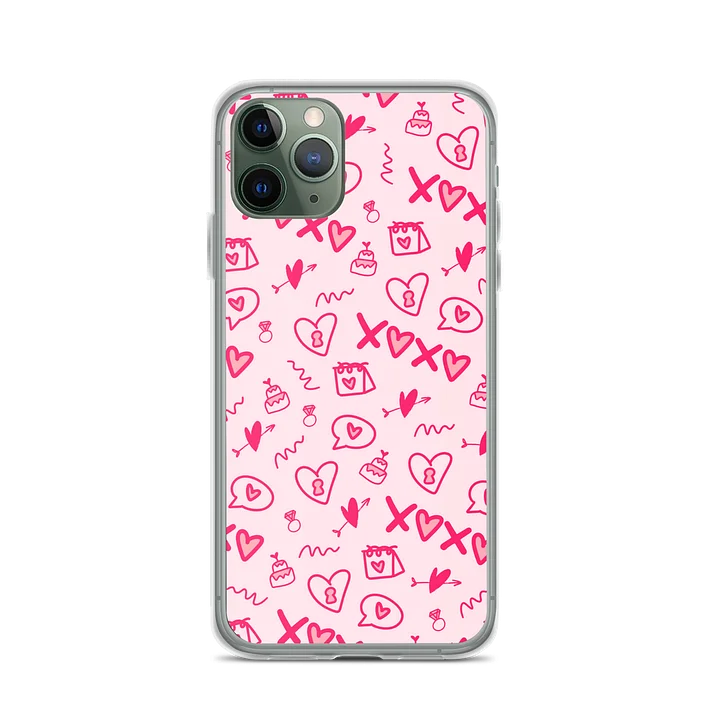 Pink Aesthetic Clear Case for iPhone product image (2)