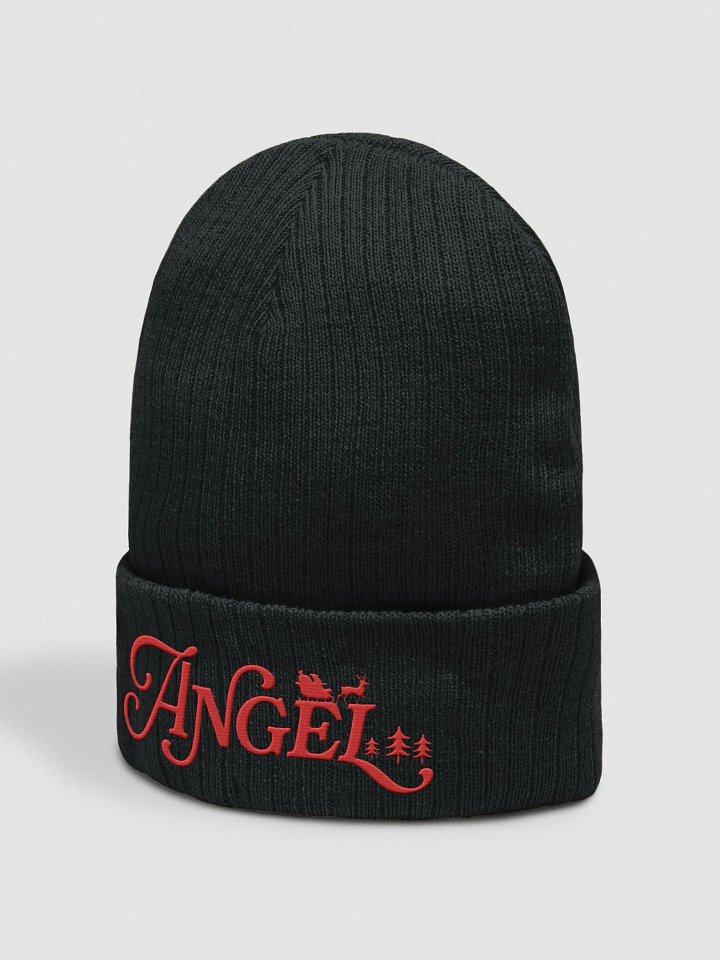 Angel Christmas Beanie Red 001 product image (2)