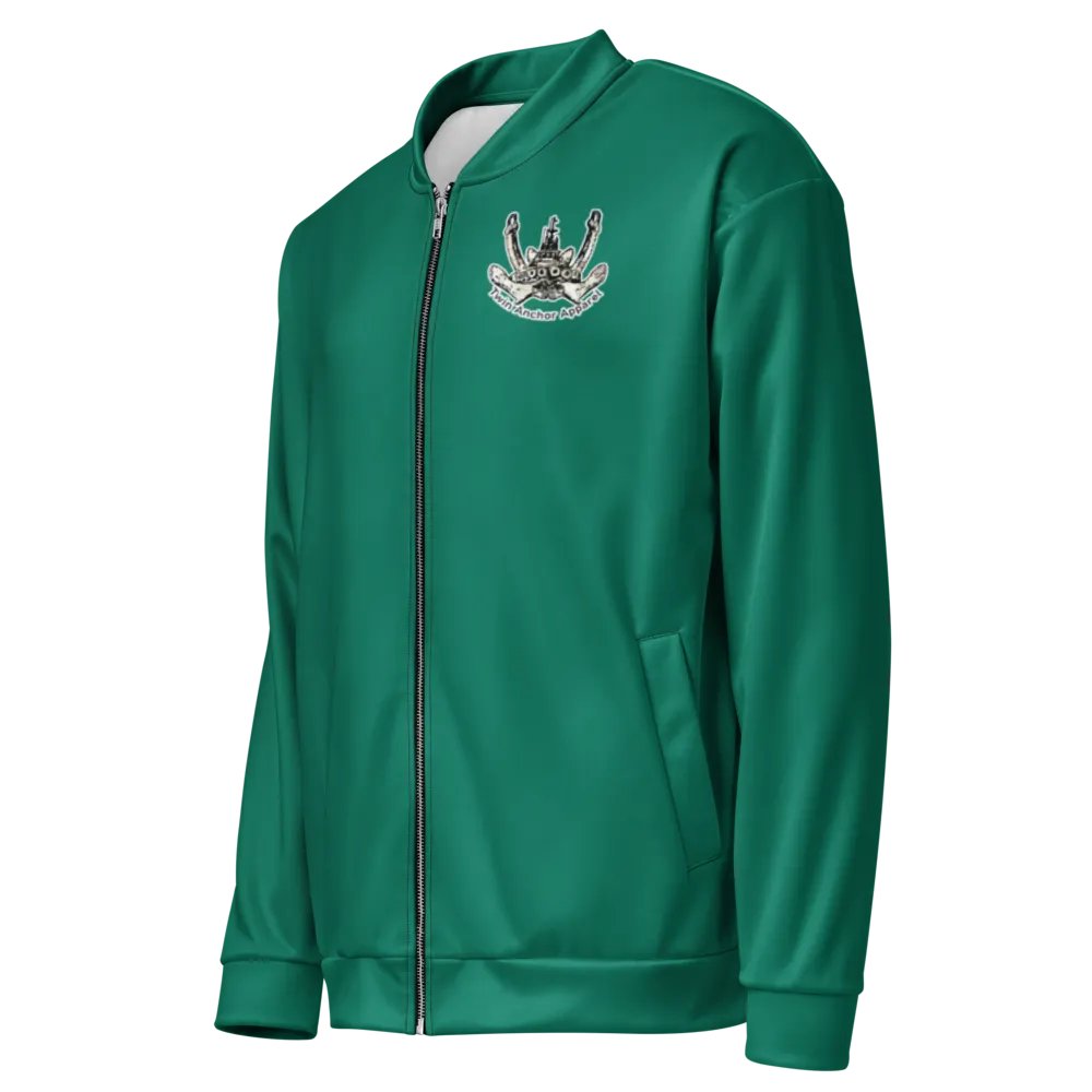 Copy of Twin Anchor Titan tug Teal Bomber Jacket product image (3)