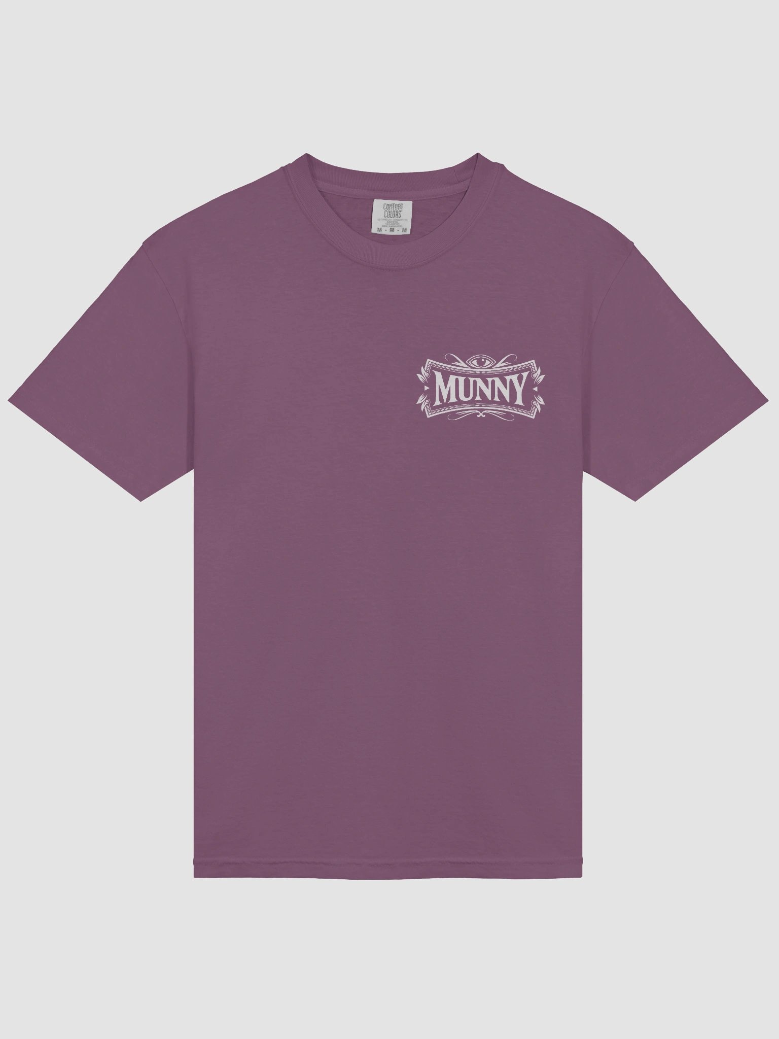 MUNNY "THINKING" TEE (Berry) product image (3)