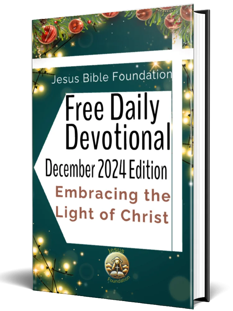 Free Daily Devotional December 2024 Edition Embracing the Light of Christ product image (1)