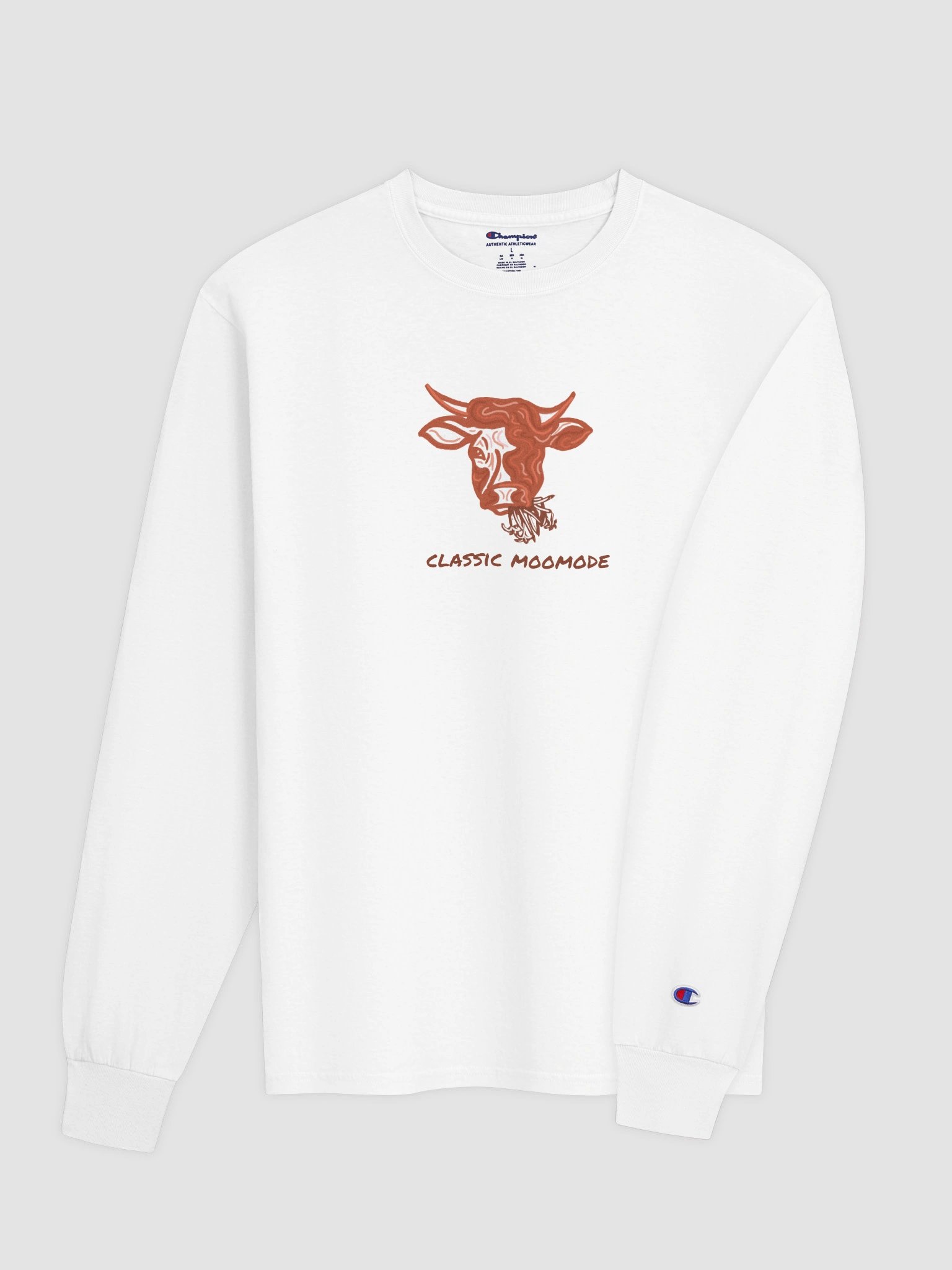 Classic MooMode - Long Sleeve Shirt (Champion) product image (2)