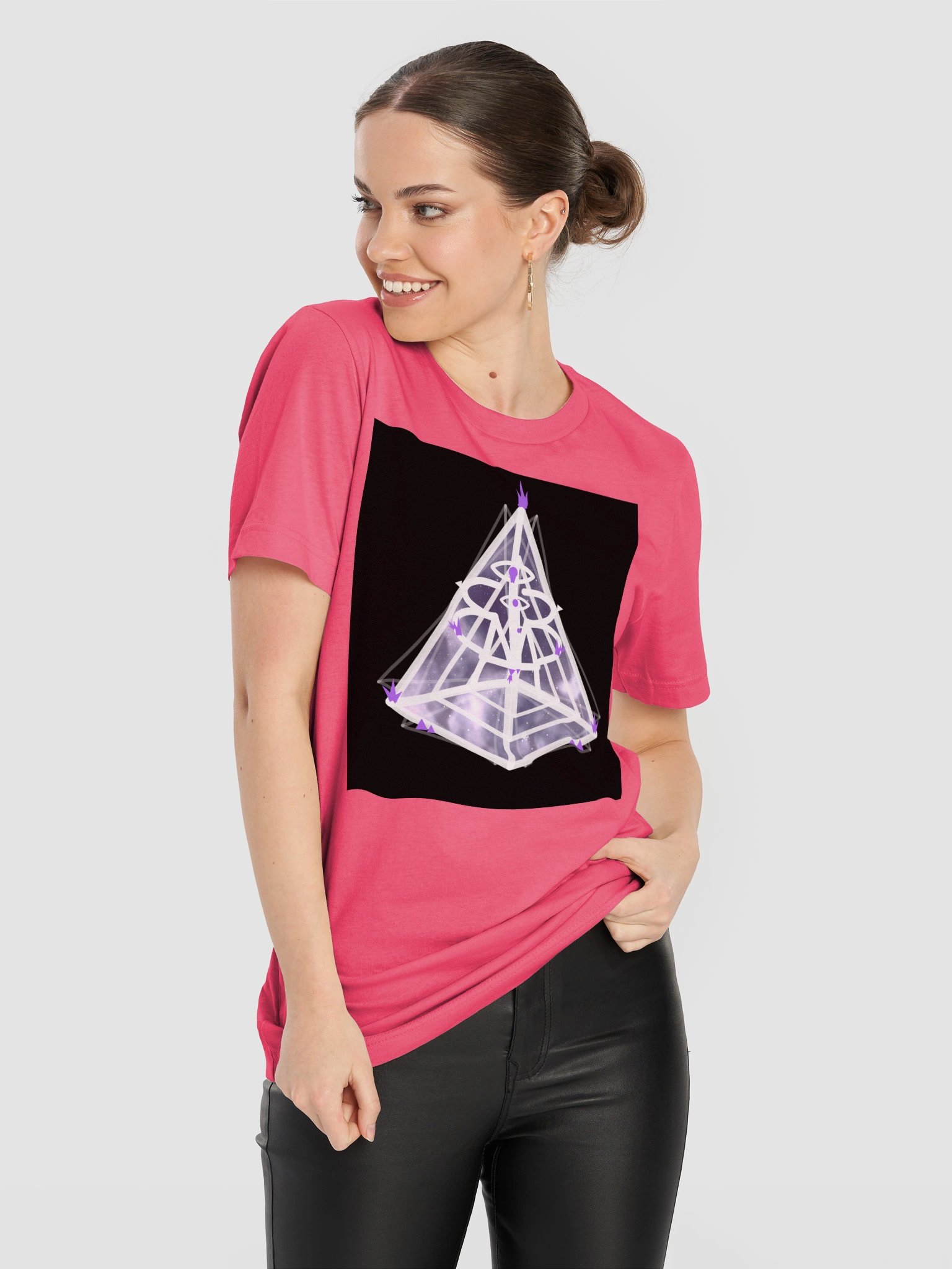 AMP-33 9D Galaxy Tee — Pink product image (11)