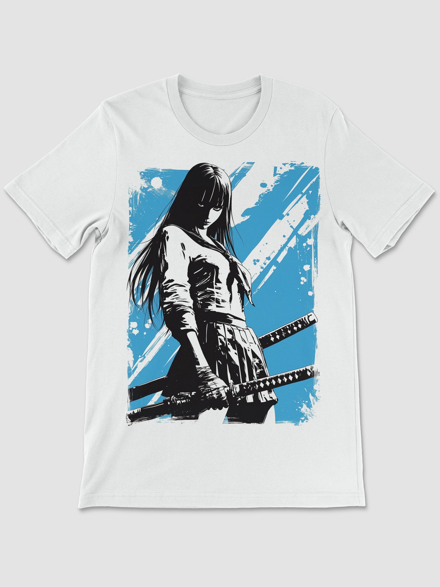 Samurai School Girl Premium Soft Tee product image (1)