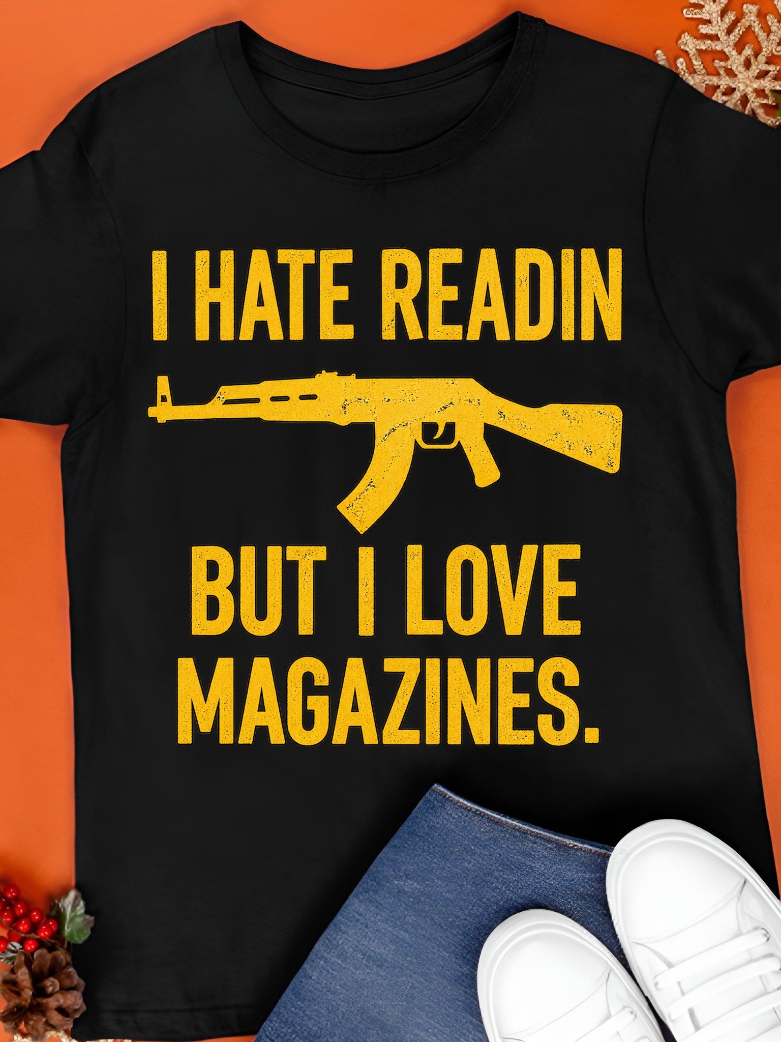 I Hate Readin But I Love Magazines Shirt product image (1)