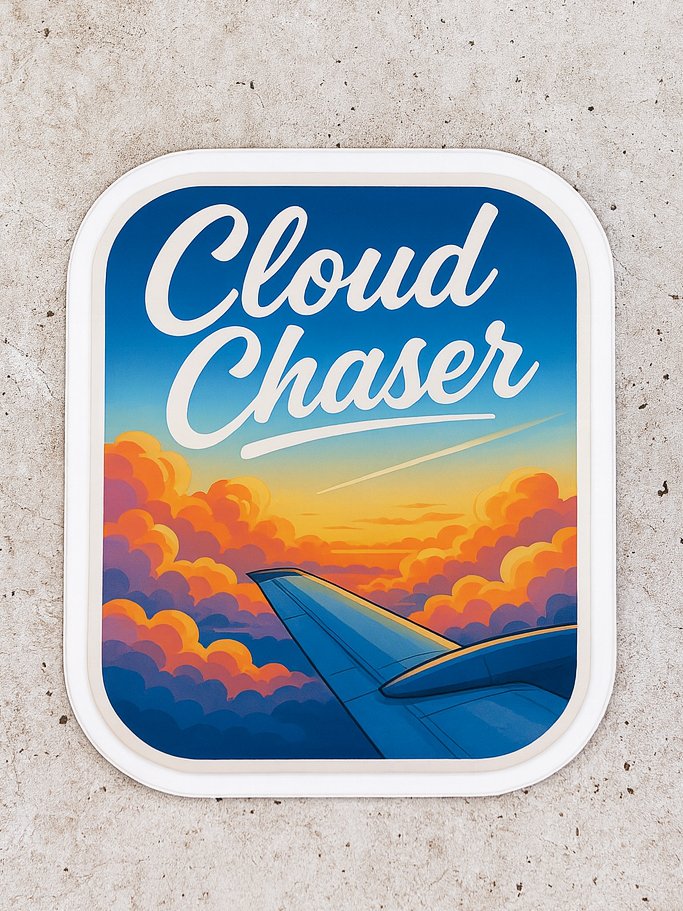 Cloud Chaser Sticker product image (1)