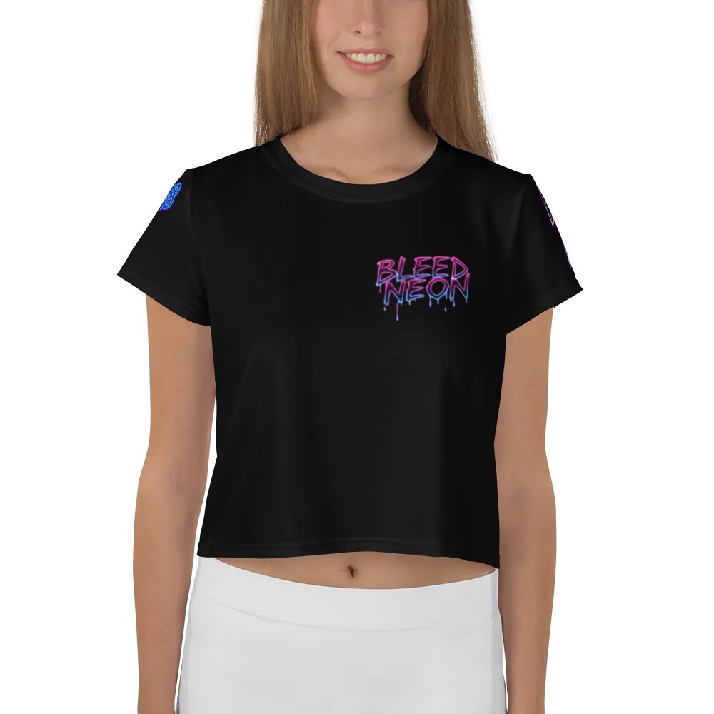 Bleed Neon Crop Graphic Tee 2 product image (1)