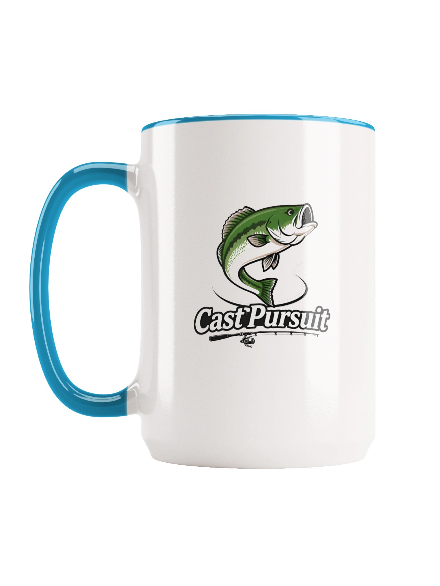 Ceramic 15 oz Mug: "I'm Not Anti-Social. I'm Pro-Fish." product image (2)