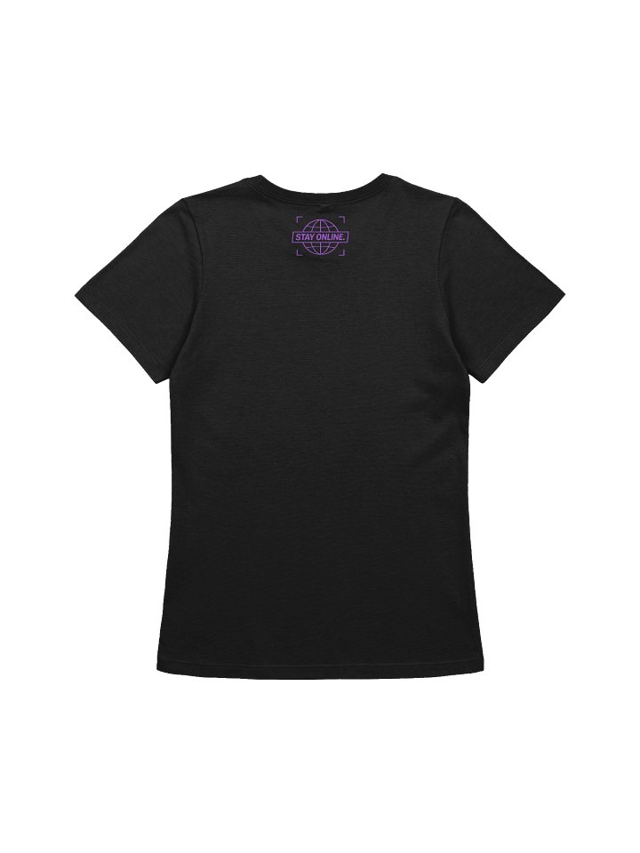 STAY ONLINE WOMENS PURPLE SHIRT product image (2)