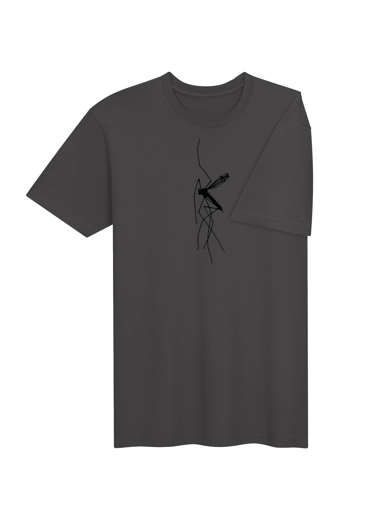 Mosquito Scan, 1993 — Black Print T-Shirt