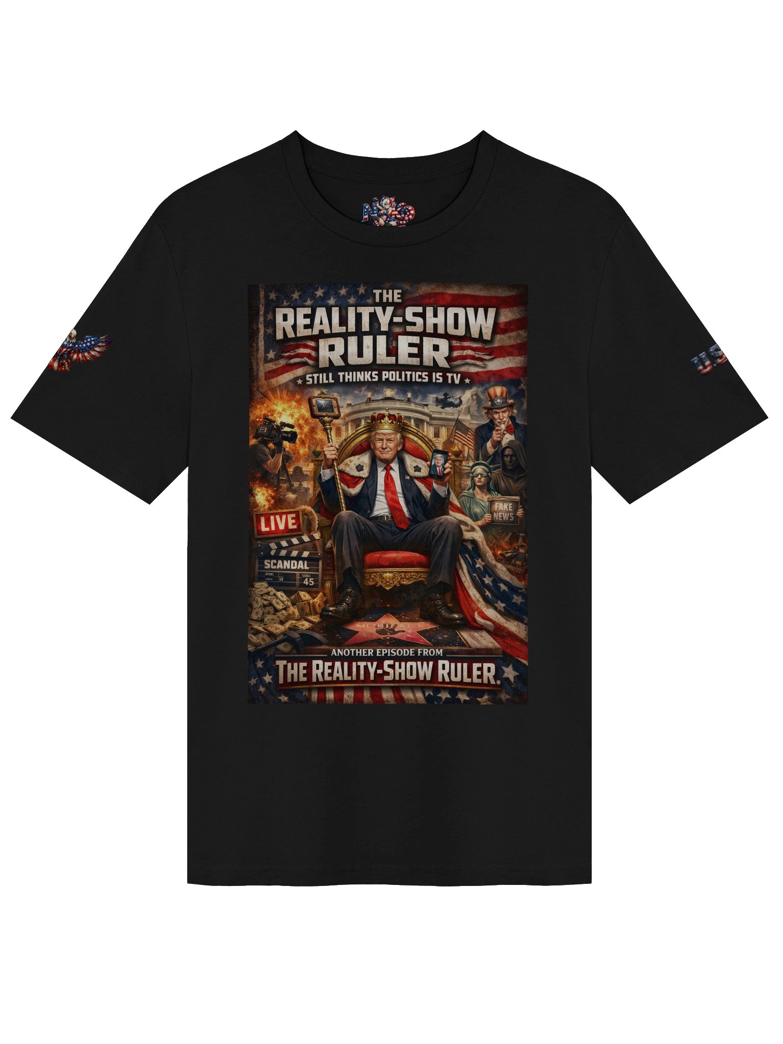 The Reality-Show Ruler — Limited Edition Statement Tee product image (1)