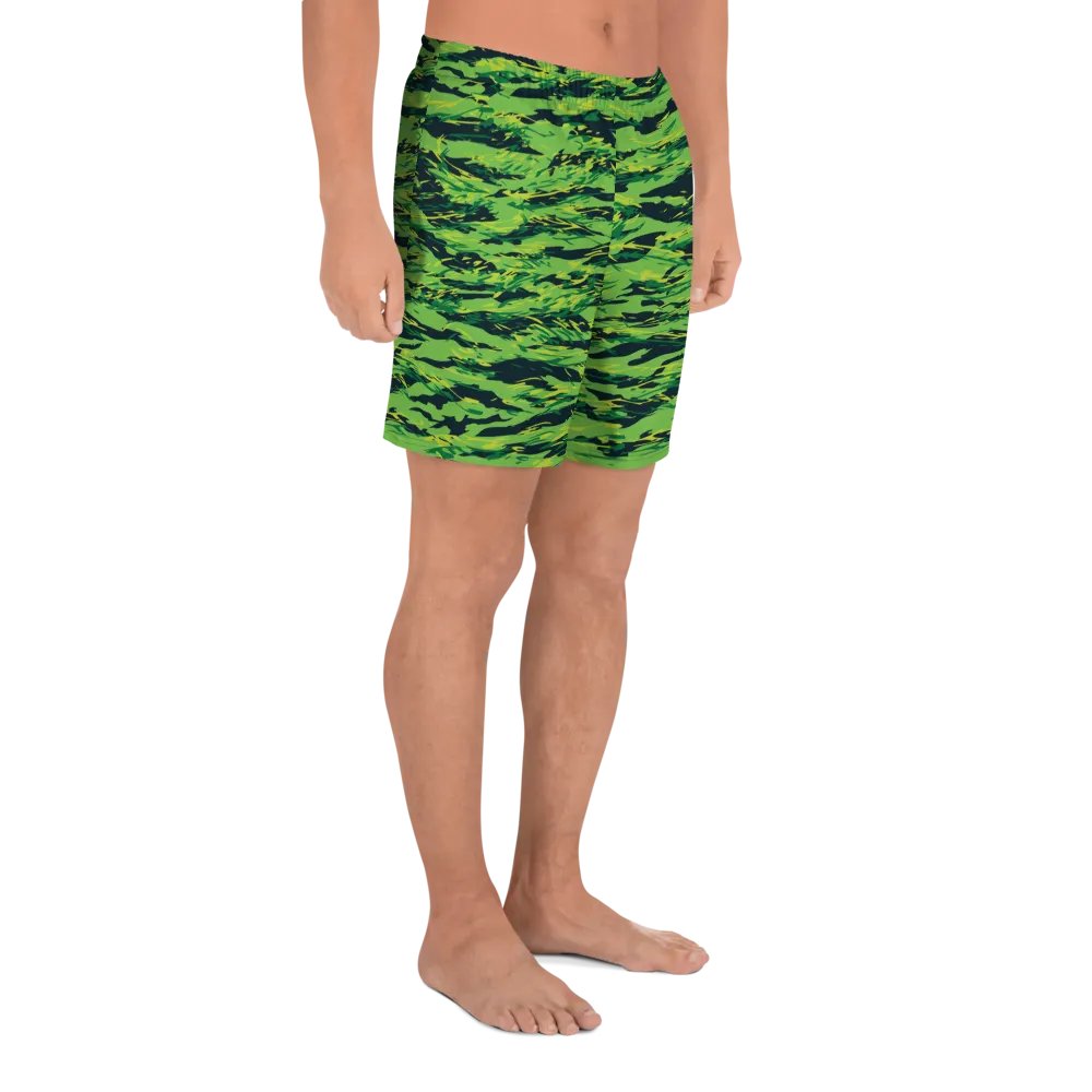 Green Camo Athletic Shorts product image (4)
