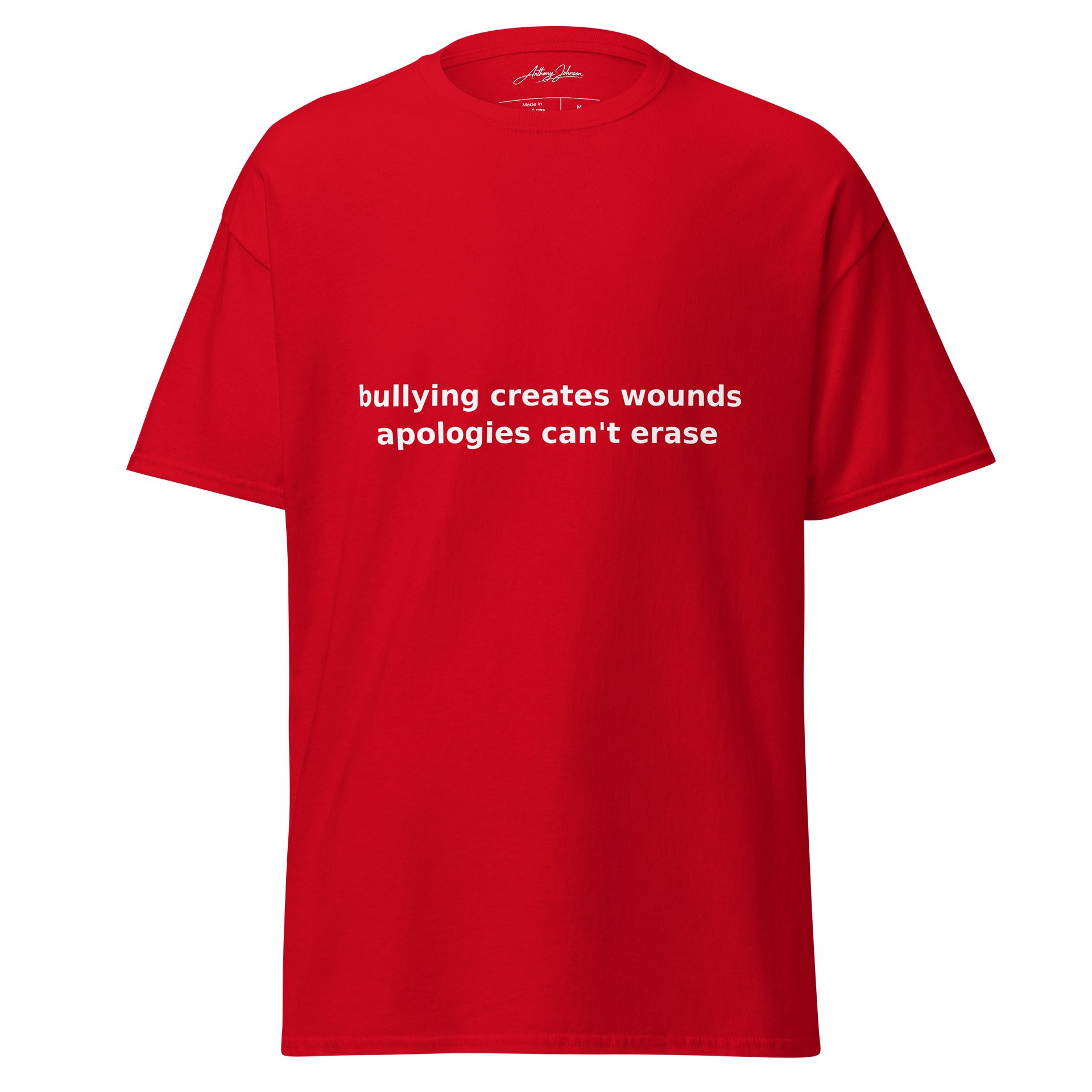 Bullying Creates Wounds Tee product image (1)