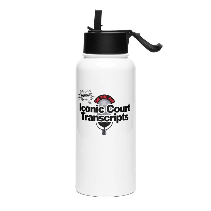 Circus Steel Water Bottle w/ Straw Lid product image (2)