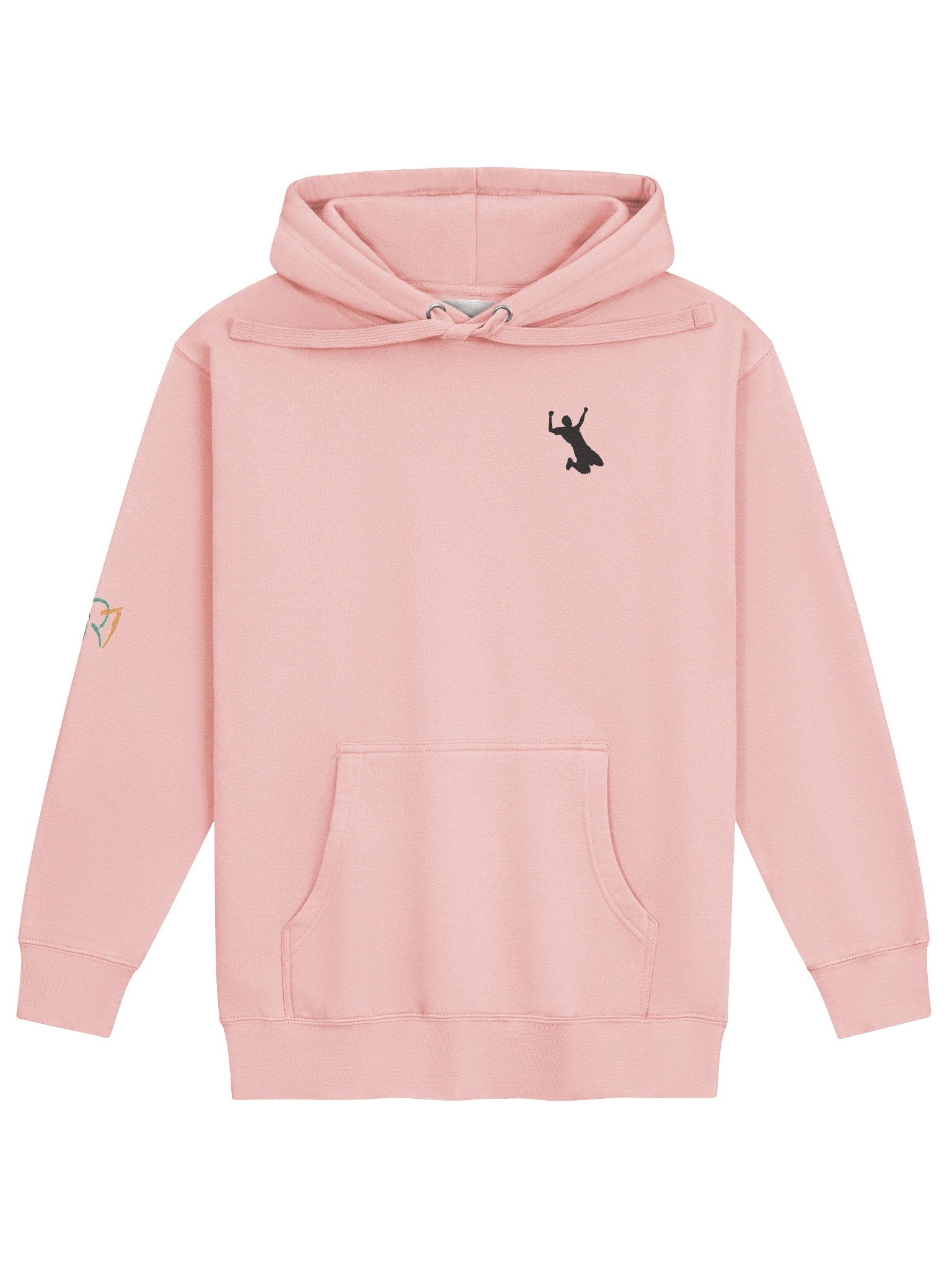 CR7 Artistic Brushstroke Pink Hoodie – Soft Premium Pullover product image (1)