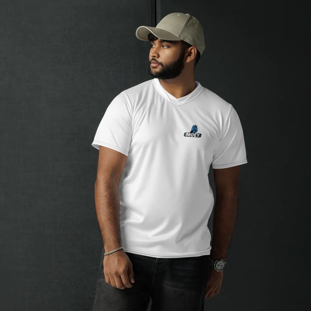 NZMOEY Logo Recycled Unisex Sports Jersey product image (6)