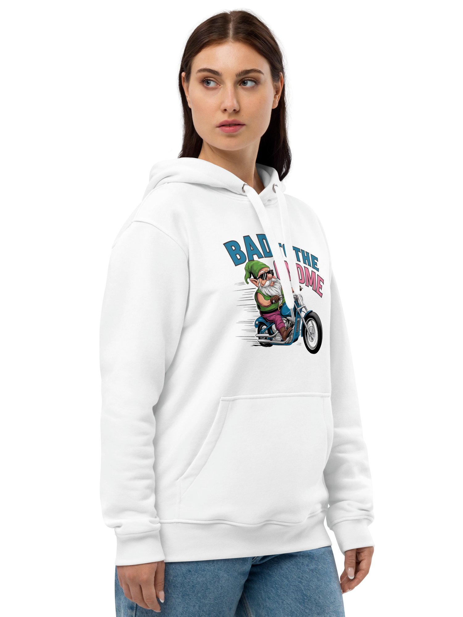 Bad to the Gnome Motorcycle Hoodie product image (8)