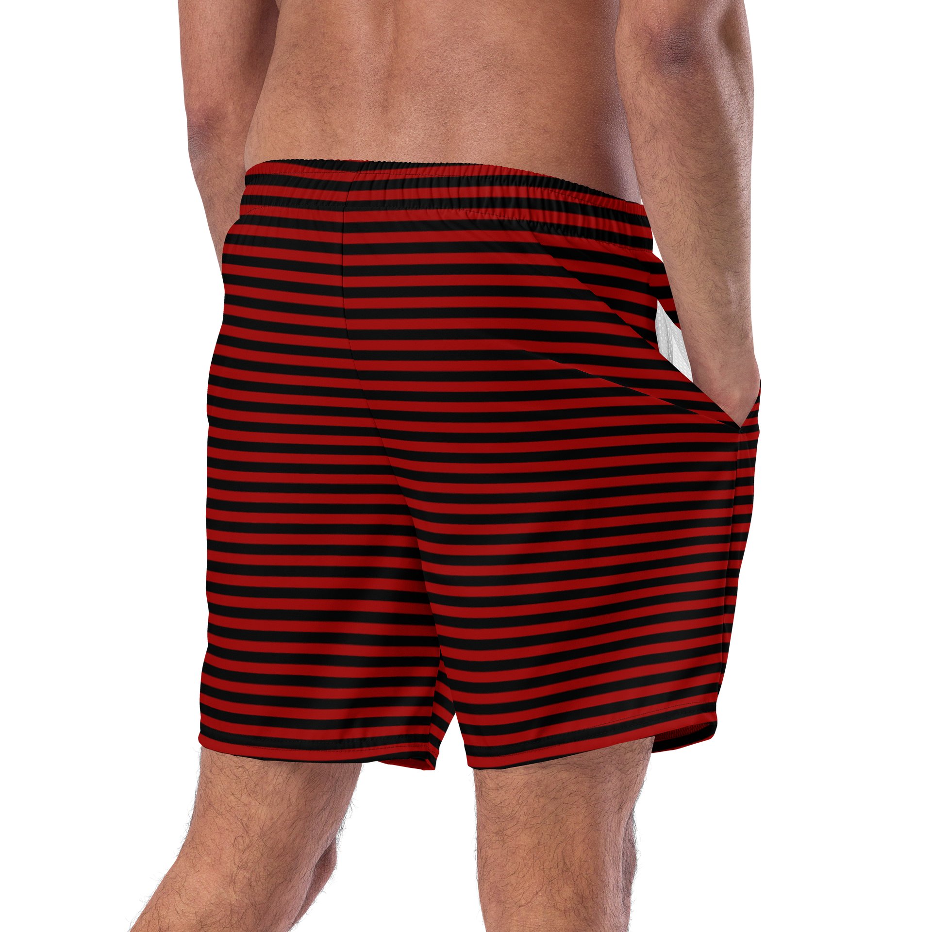 Red and Blaque Redlne Kat Skull Swim Shorts product image (9)