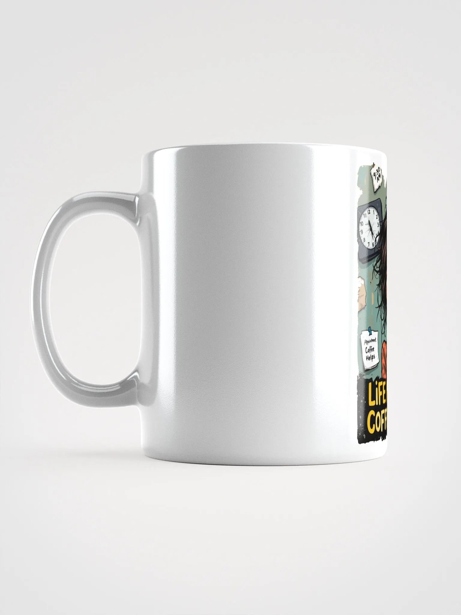 Life Happens, Coffee Helps Mug product image (16)