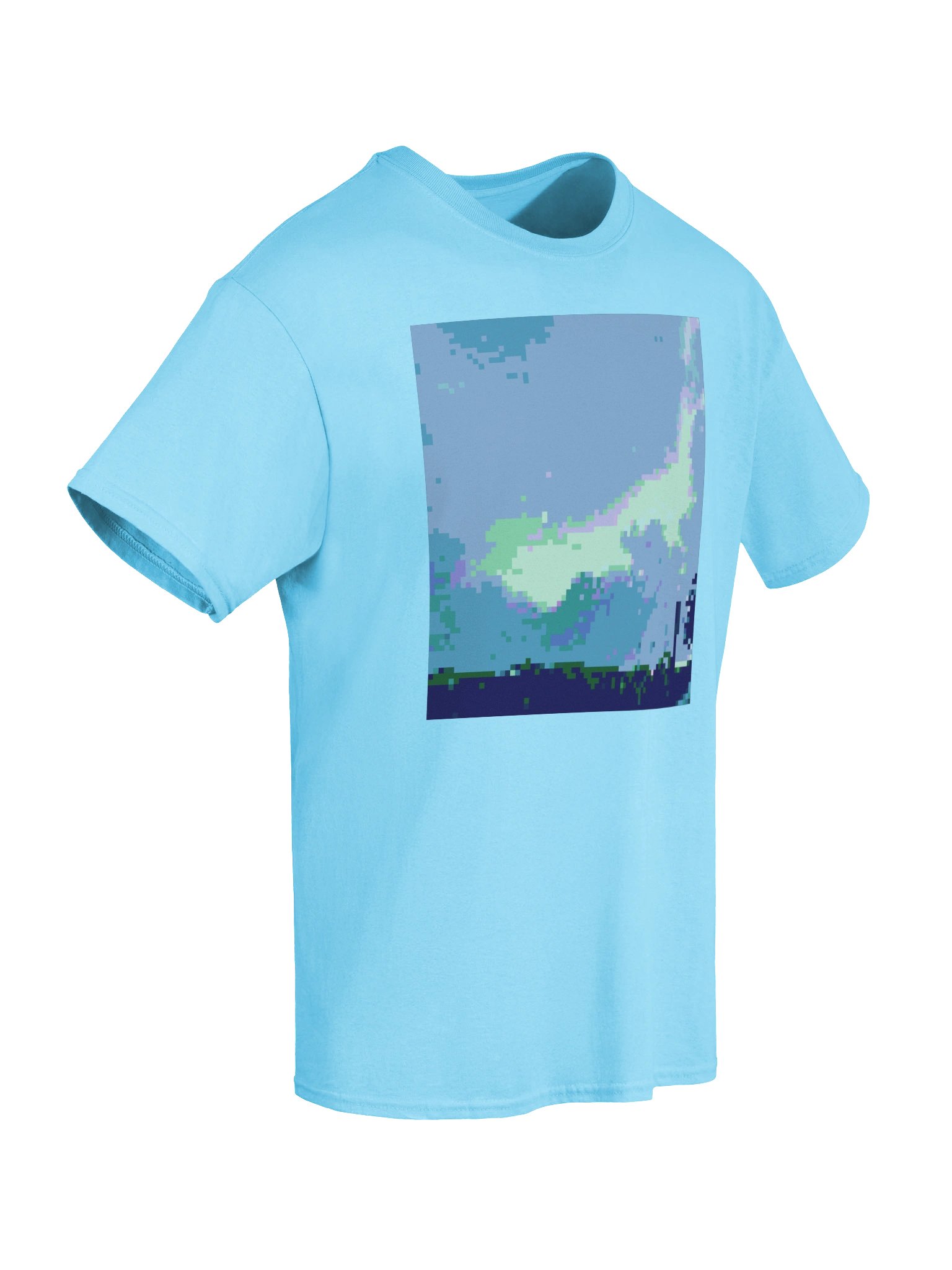 pixel acid sky graphic tee product image (6)