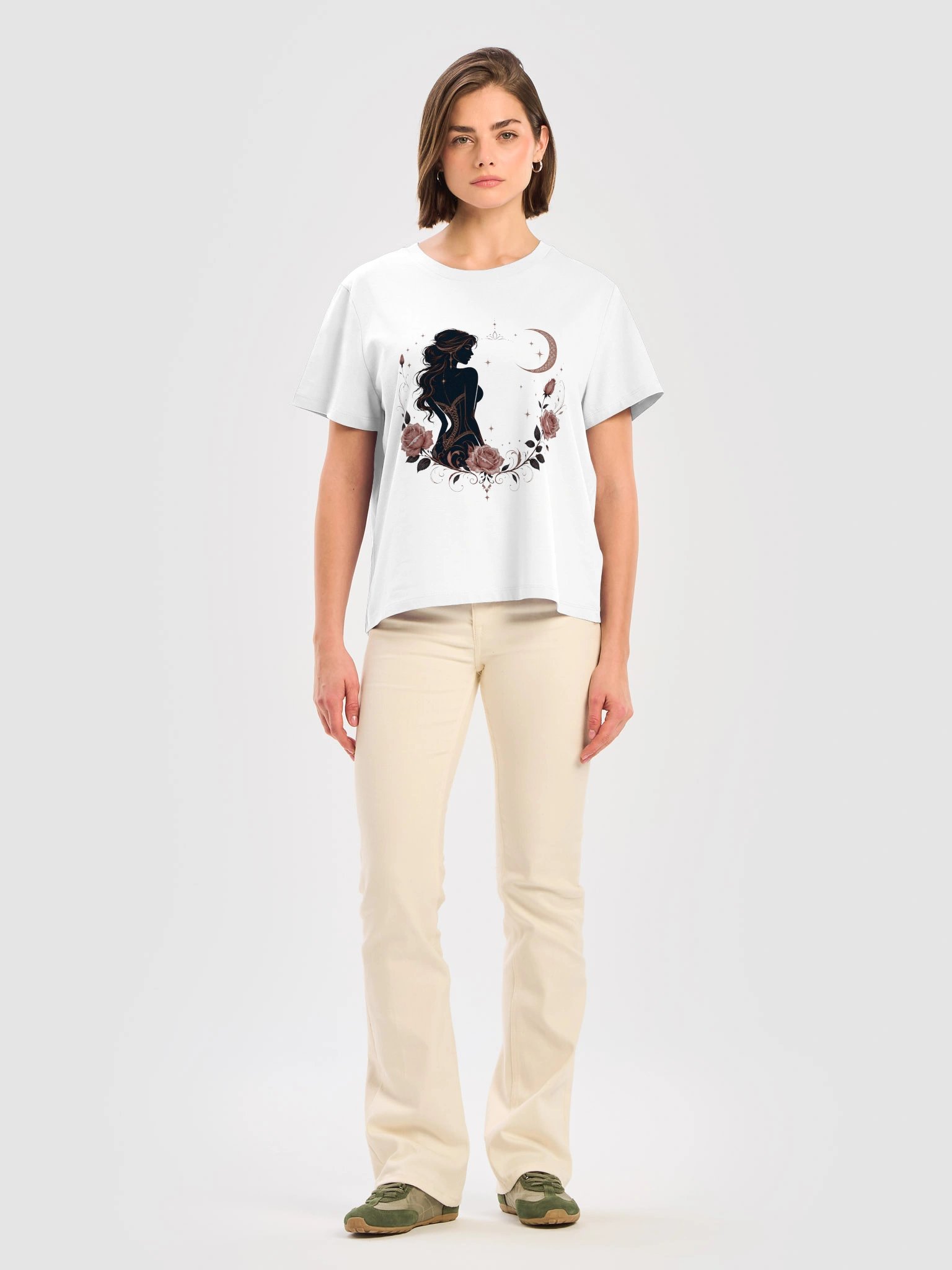 Celestial Gothic Rose T-Shirt product image (5)