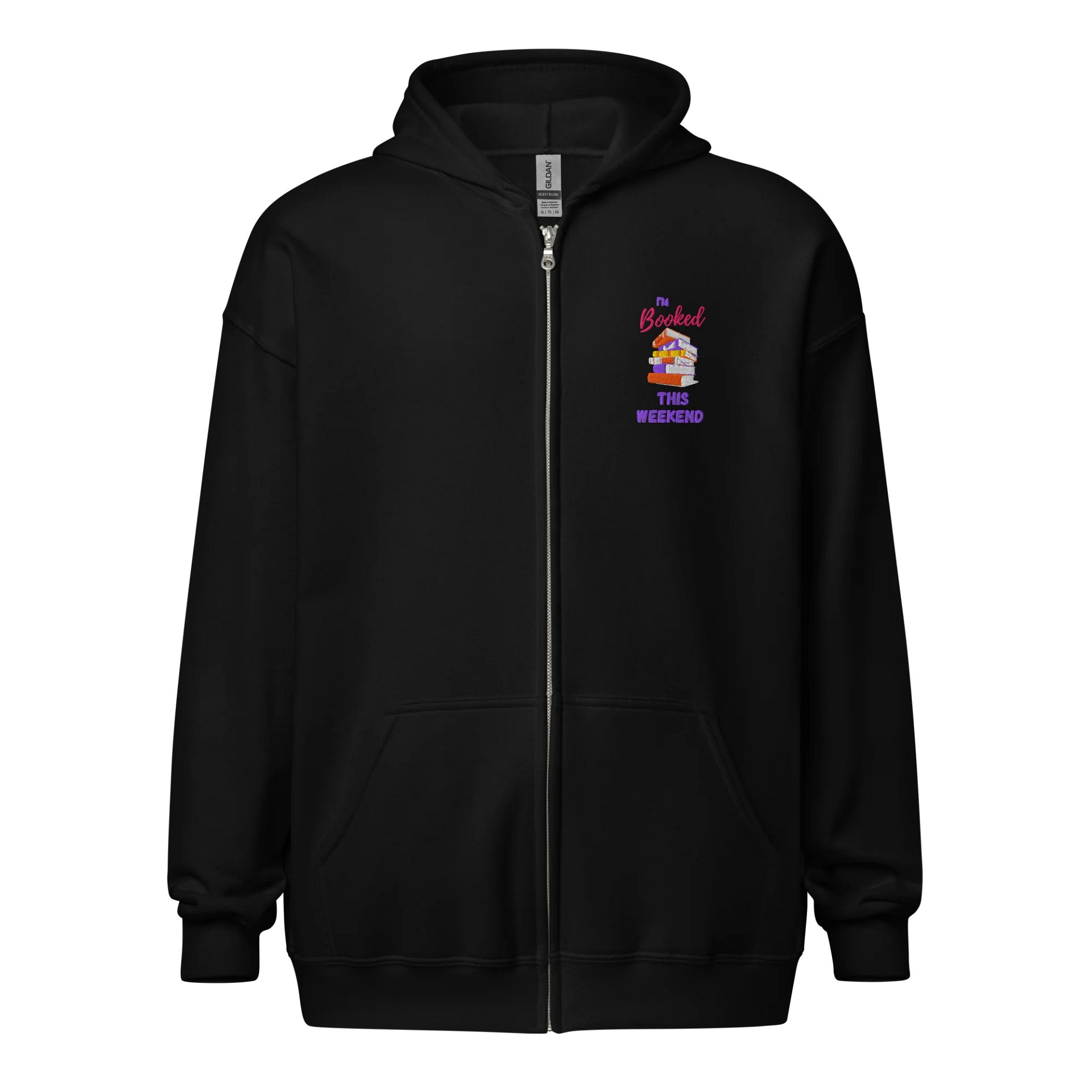 Bookworm's Comfort Zip Hoodie product image (1)