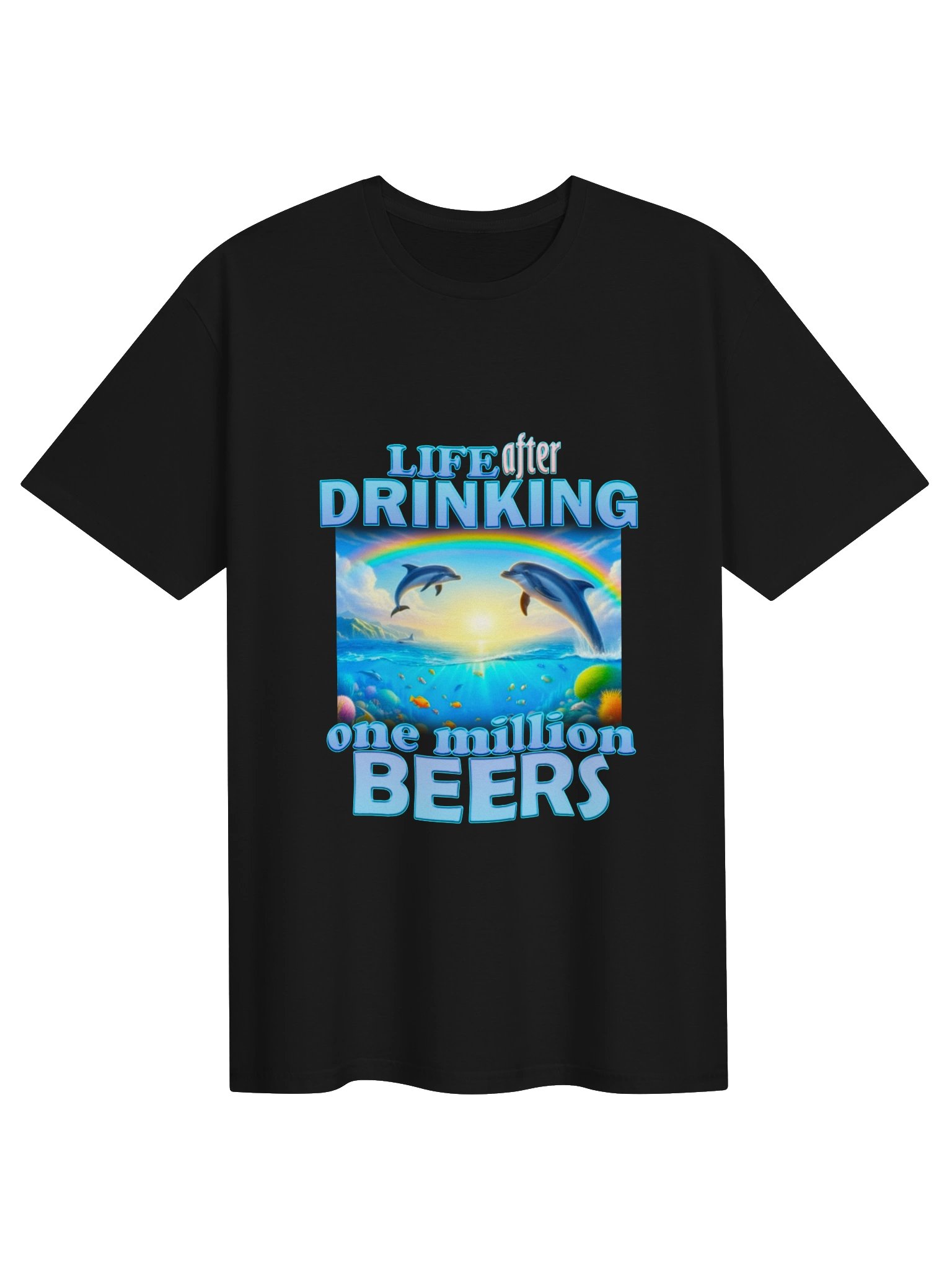 Life after drinking 1M Beer T-shirt product image (1)