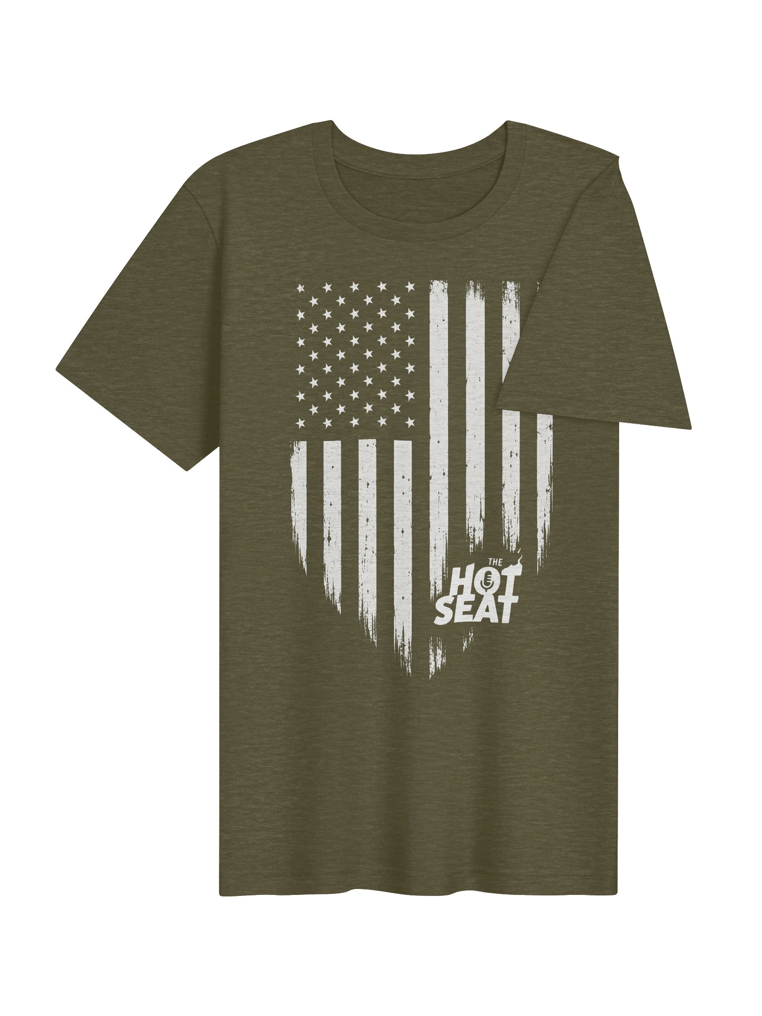 The Hot Seat Distressed American Flag - T-shirt product image (8)