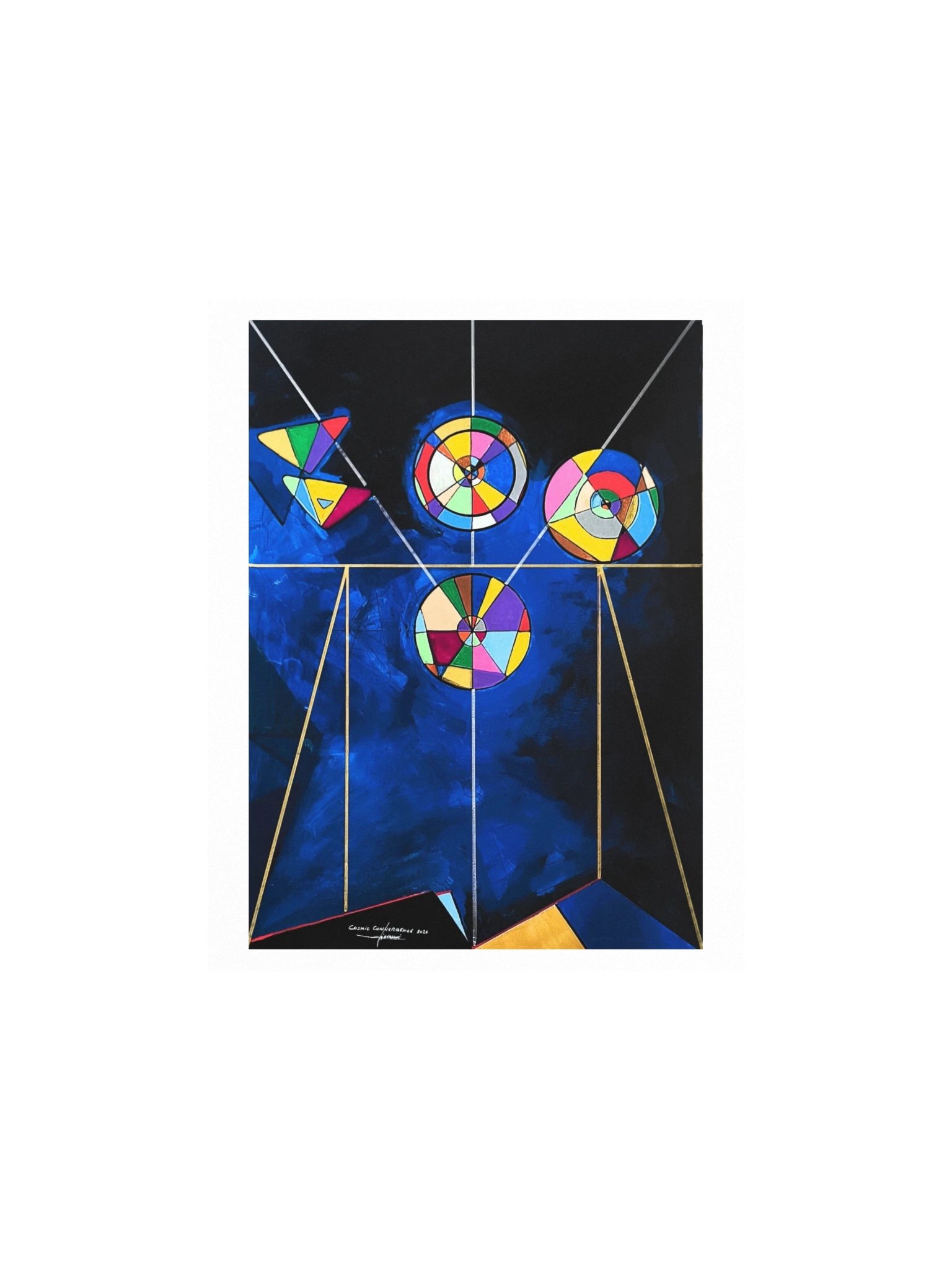 Cosmic Convergence 2026 — Fine Art Print product image (1)