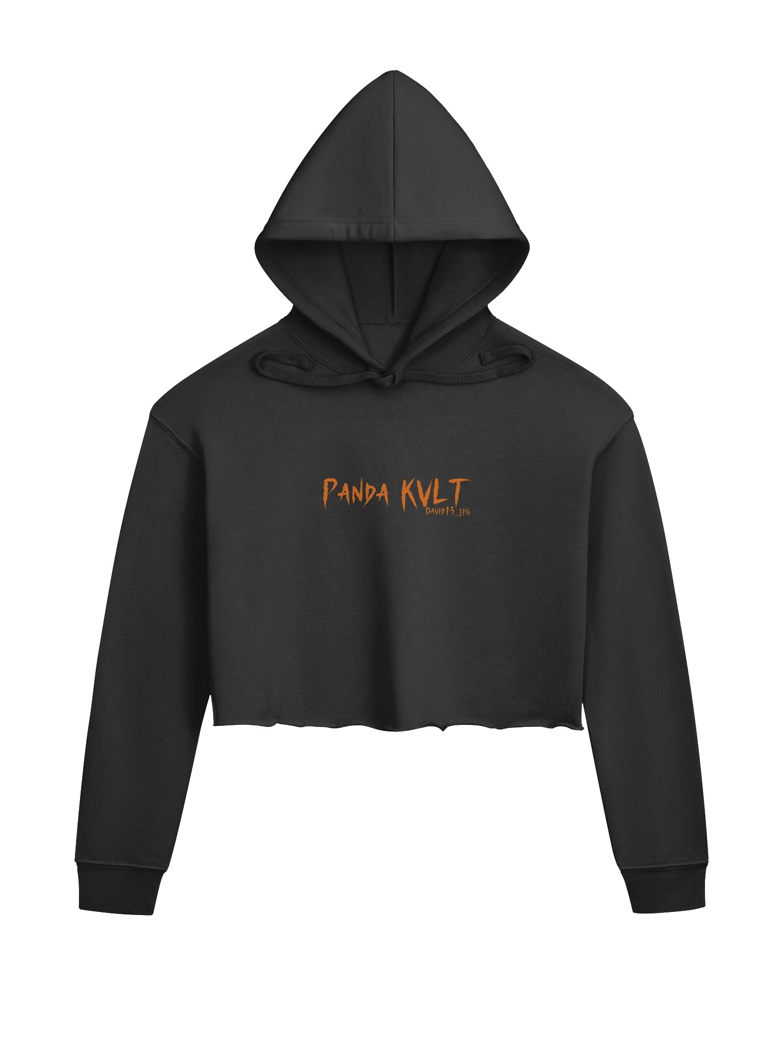 PANDA KVLT Crop Hoodie product image (1)