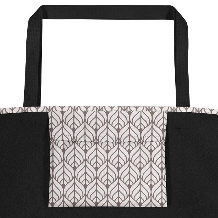 KC, The Vibe Is Deteriorating (floofy cat), Patterned Tote product image (2)