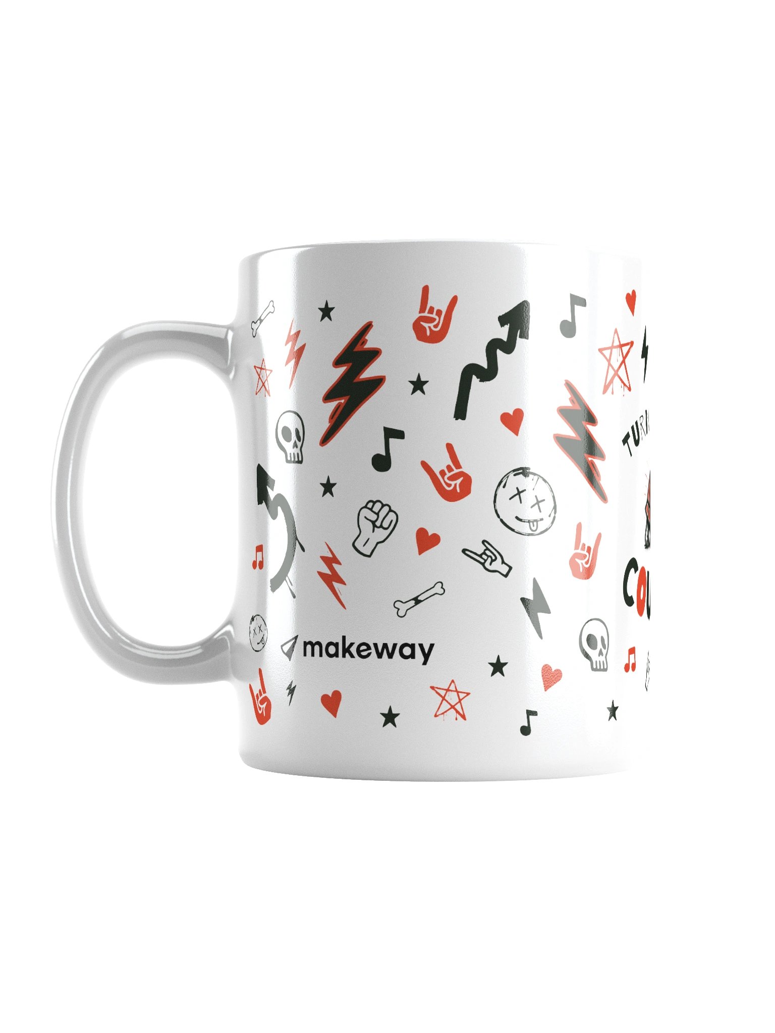100% Reusable Turn Rage Into Courage Mug product image (3)