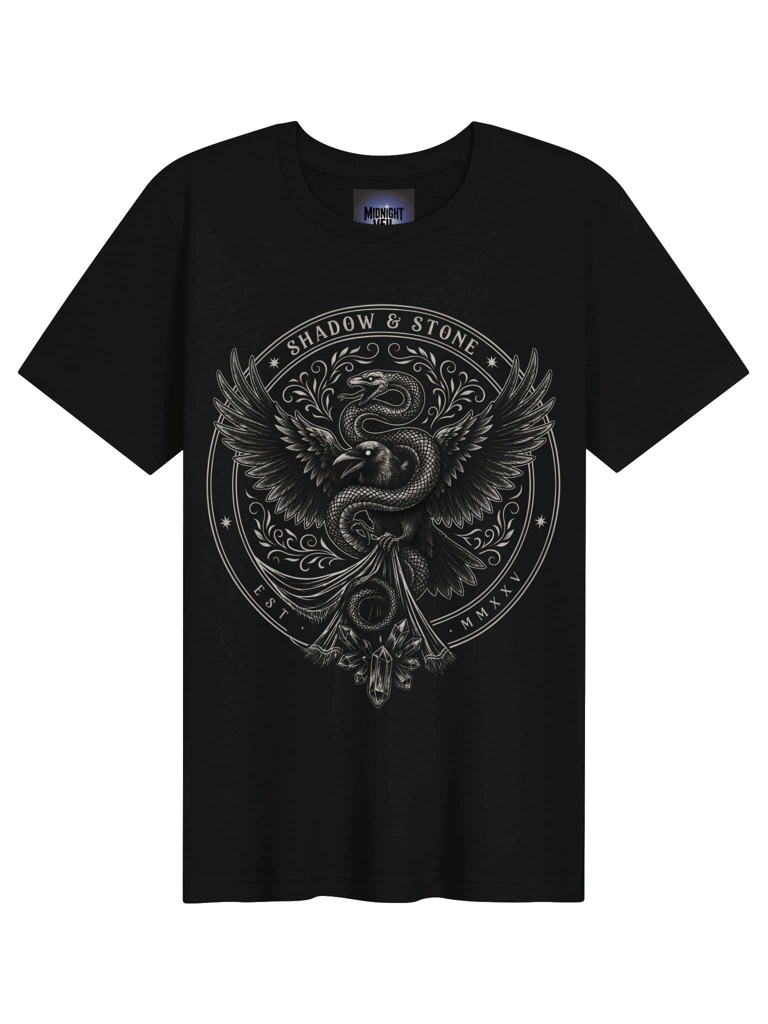 Shadow & Stone Eagle Snake Emblem Tee product image (5)