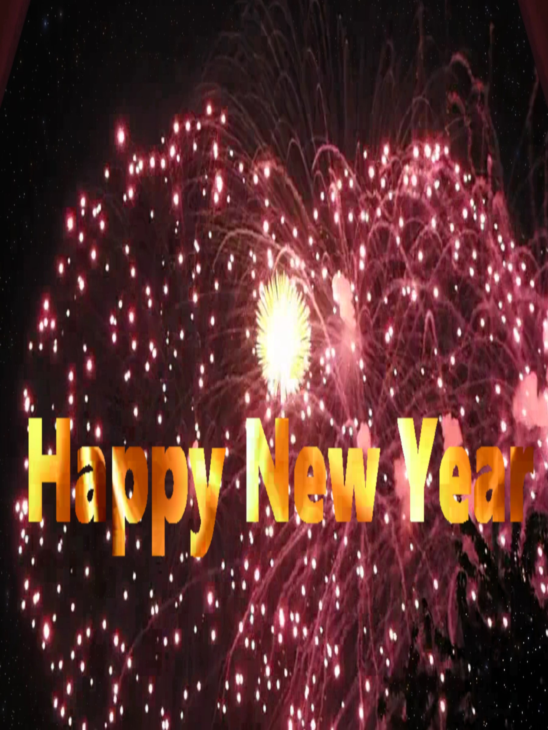 Fireworks + Happy New Year Video Message product image (1)