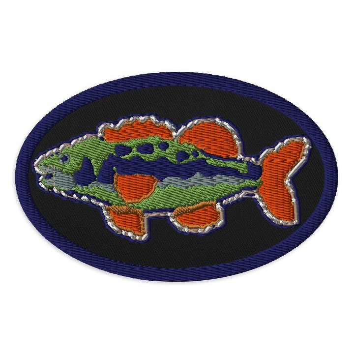 Feesh Embroidered Patch product image (1)