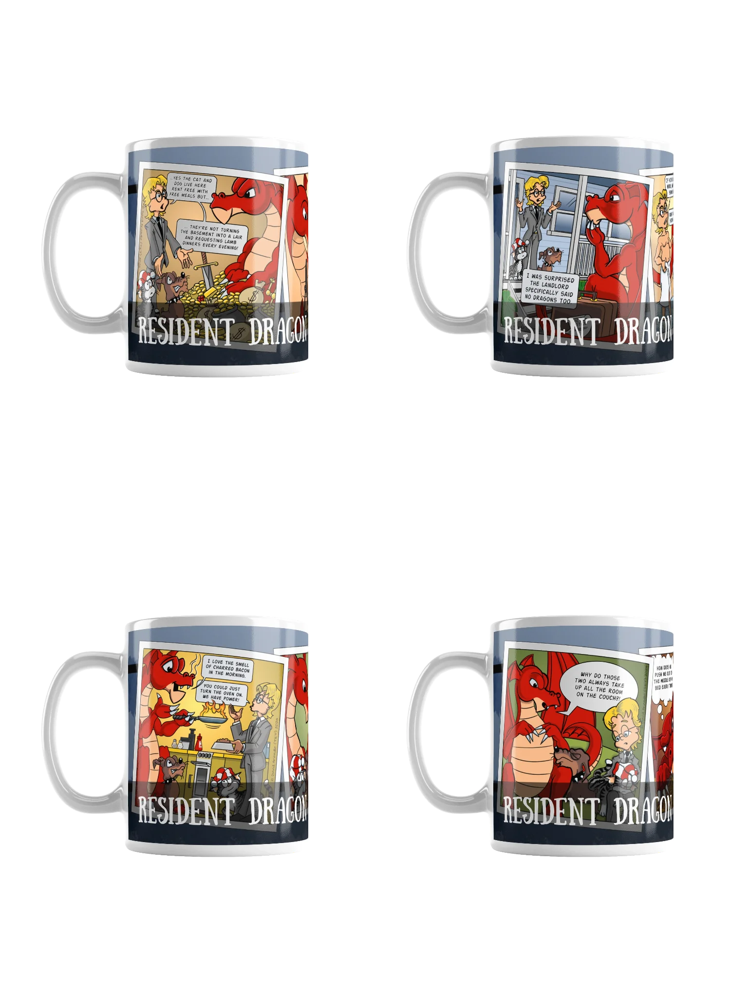 Resident Dragon Four Mug Set - Buy and Save! product image (1)