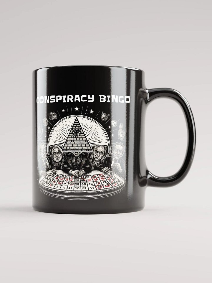 Conspiracy Bingo 2024 Mug - Black product image (1)
