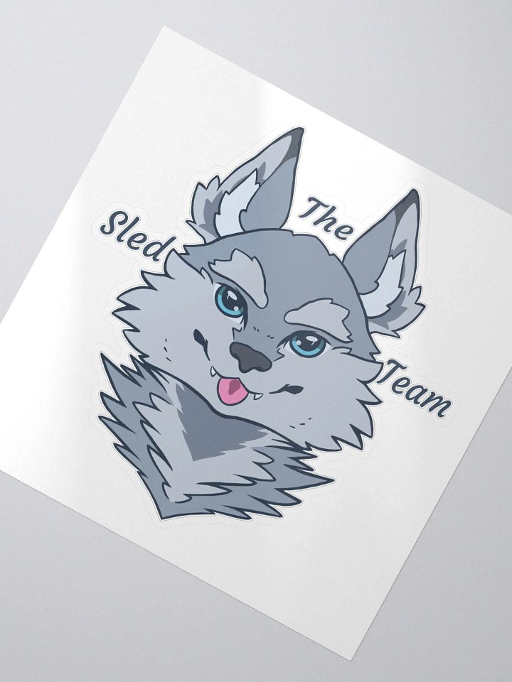The Sled Team Sticker product image (2)