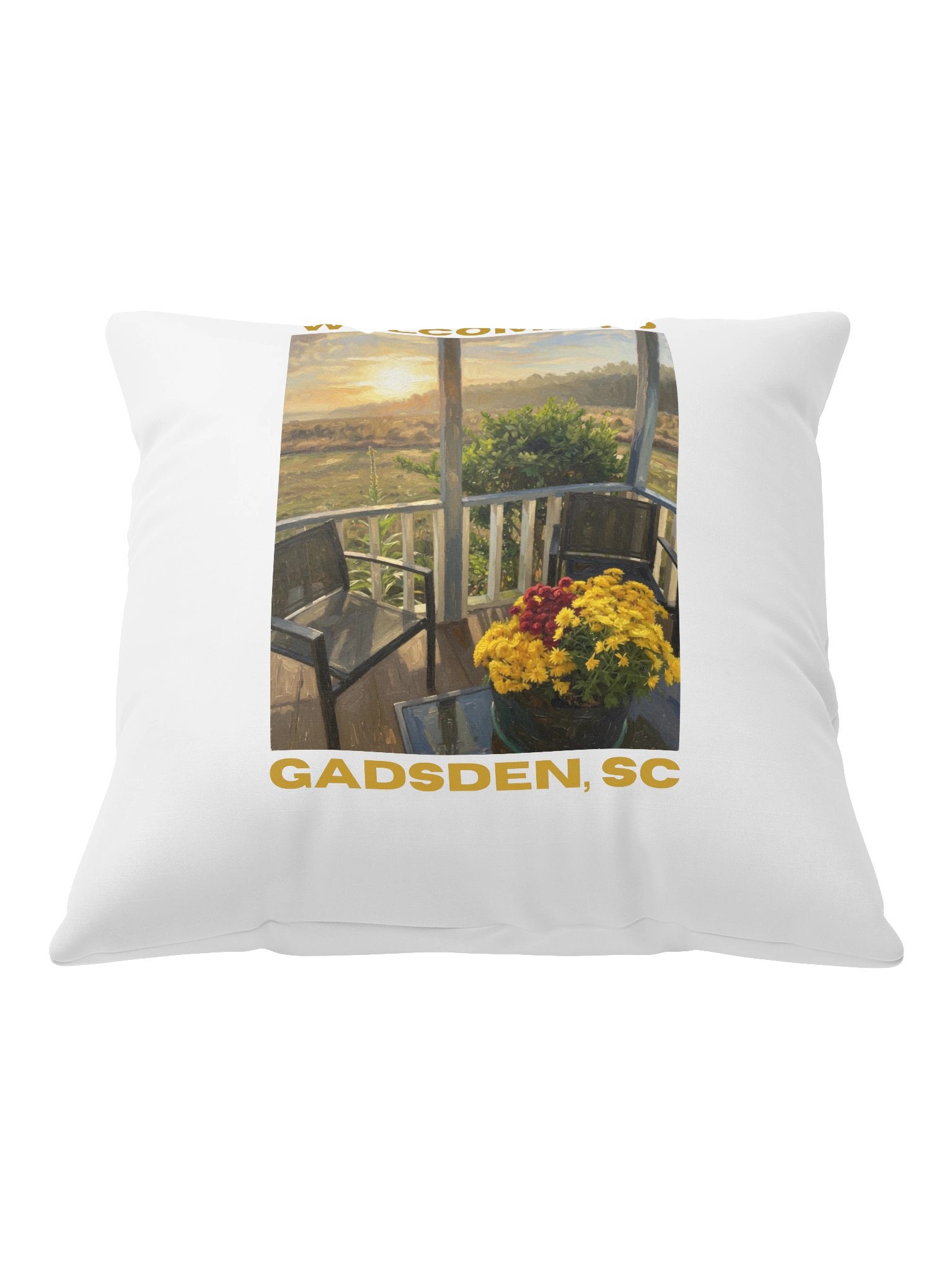 Welcome to Gadsden Porch Sunset Pillow product image (2)