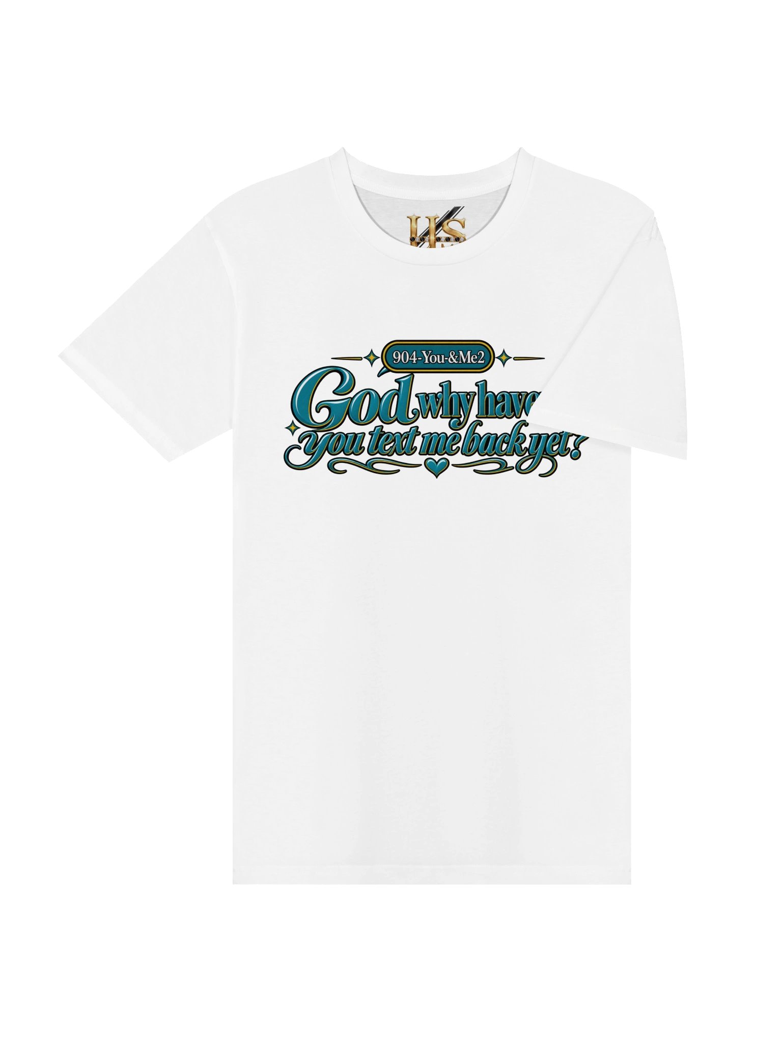 904 You & Me 2 — Through Jesus Teal Green Faith-Based Premium Unisex T-Shirt product image (4)