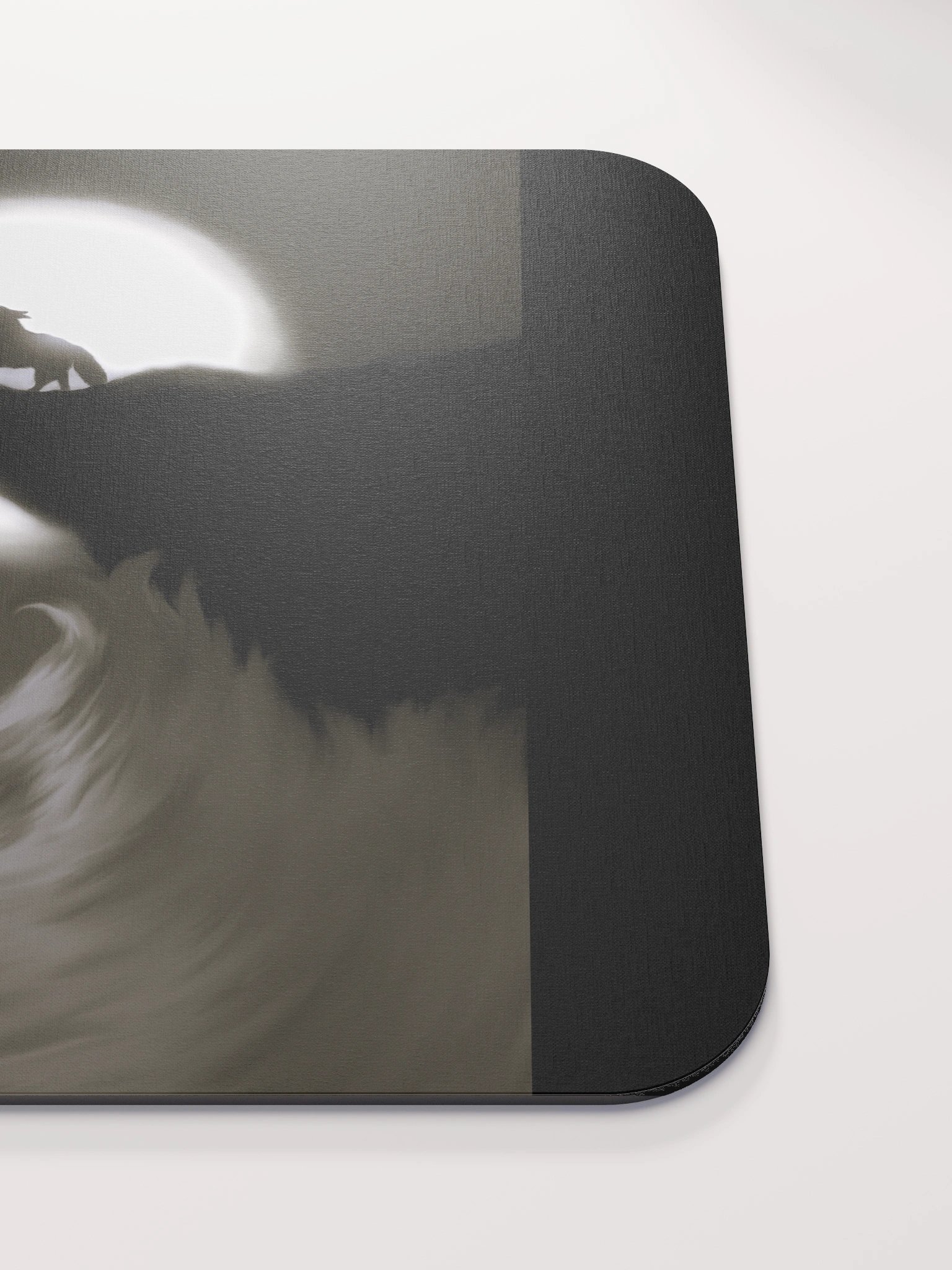"Wolf on Cliff" Classic Mouse Pad product image (5)