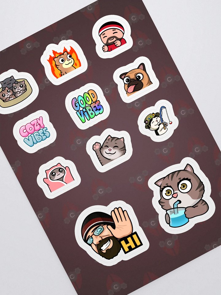 Cohh Emote Sticker Sheet product image (1)