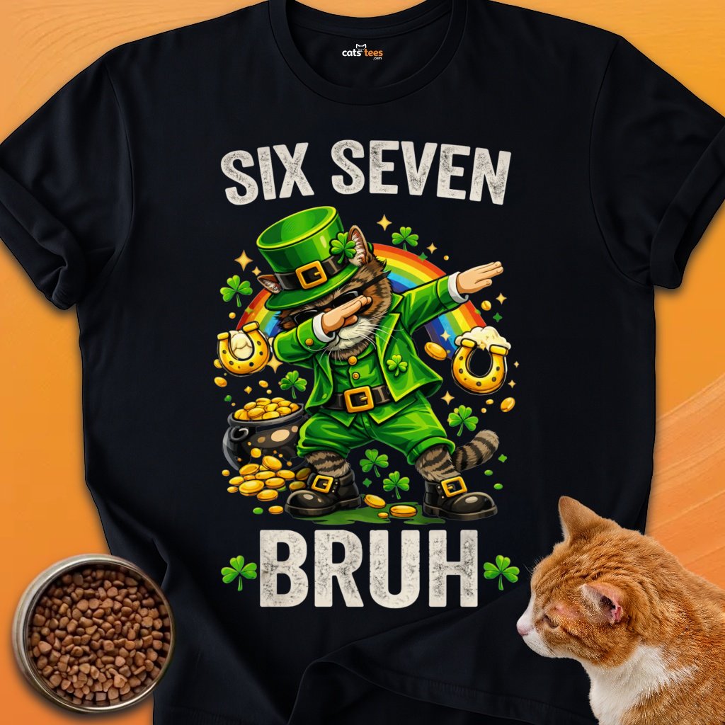 Six Seven Dabbing Patrick's Cat product image (1)
